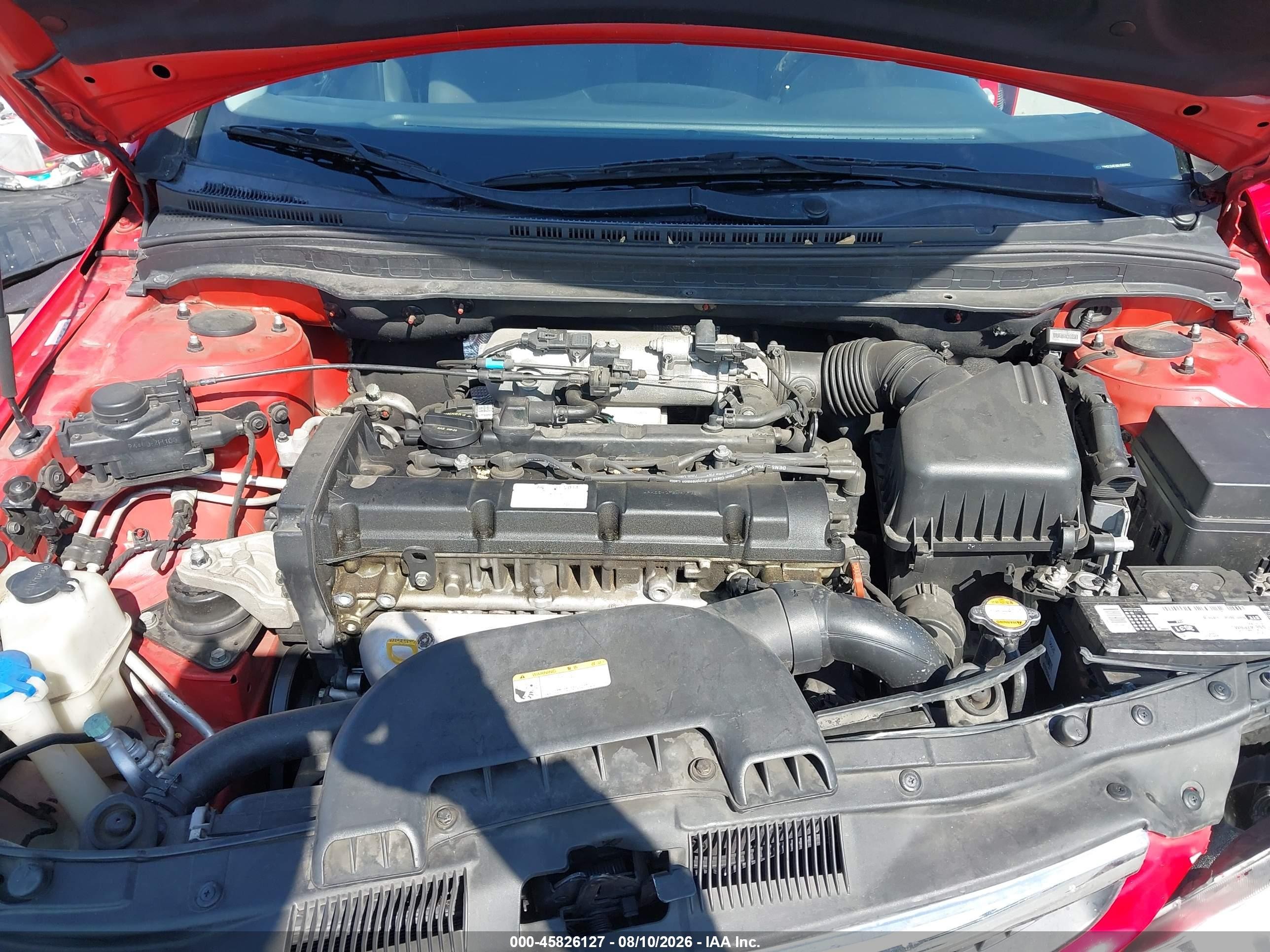 2011 Hyundai Elantra Touring Gls Red vin: KMHDC8AE8BU086862