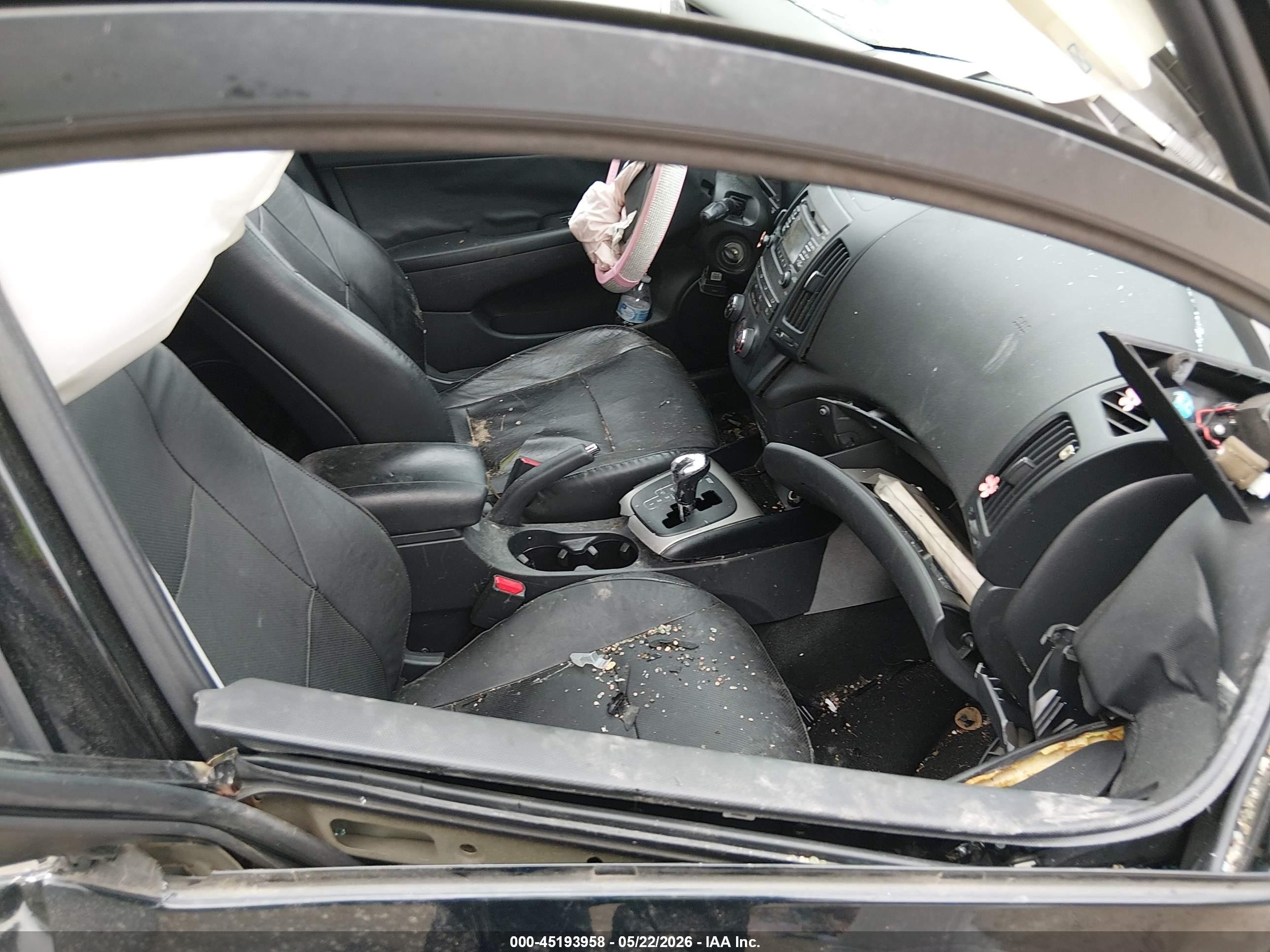 2011 Hyundai Elantra Touring Se Black vin: KMHDC8AE8BU093634