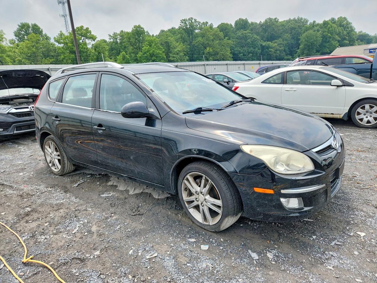 2011 Hyundai Elantra Touring Se Черный vin: KMHDC8AE8BU096615