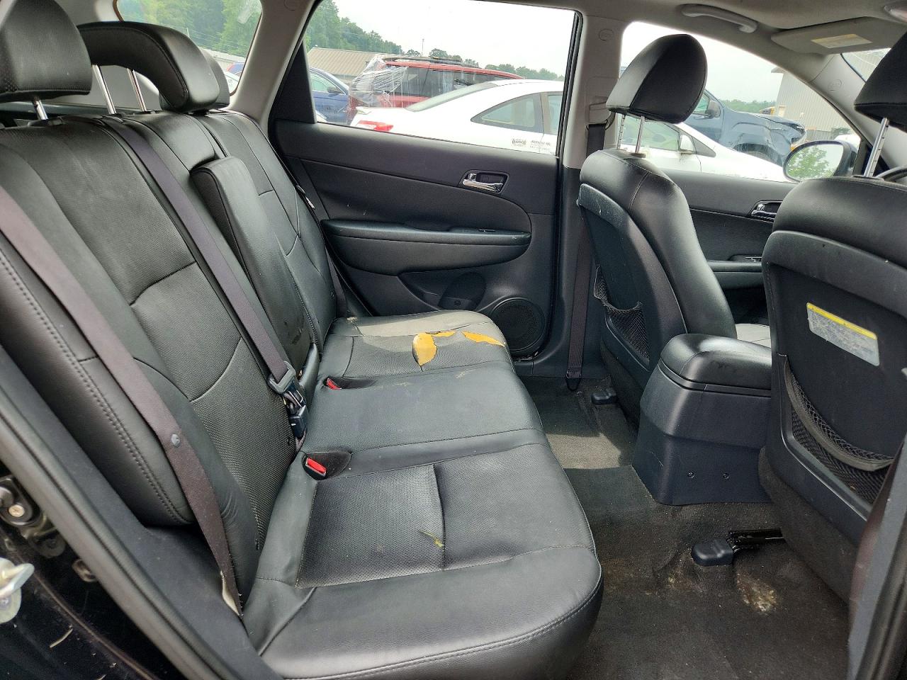 2011 Hyundai Elantra Touring Se Черный vin: KMHDC8AE8BU096615