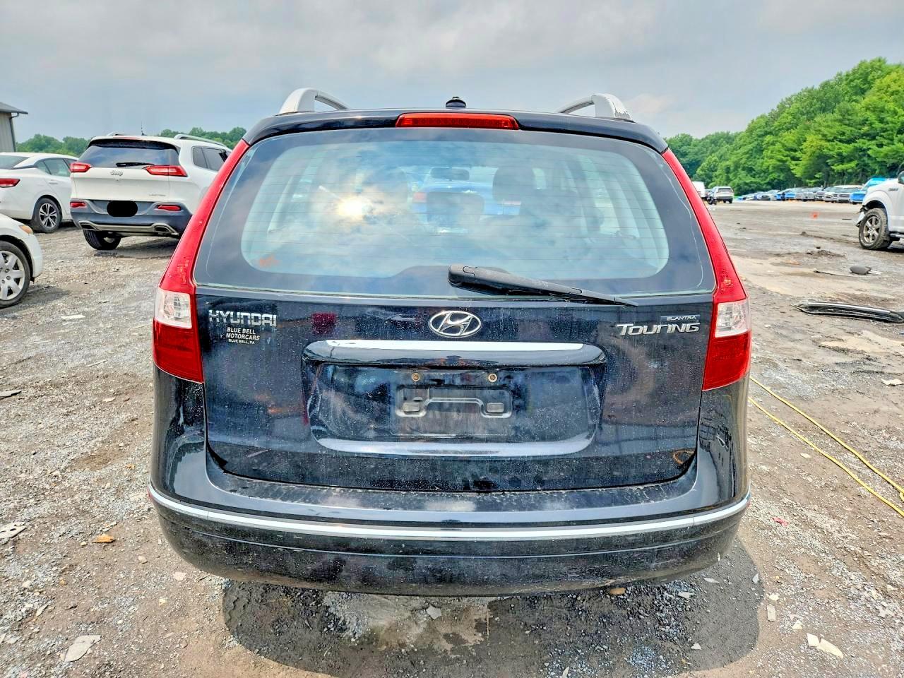 2011 Hyundai Elantra Touring Se Черный vin: KMHDC8AE8BU096615