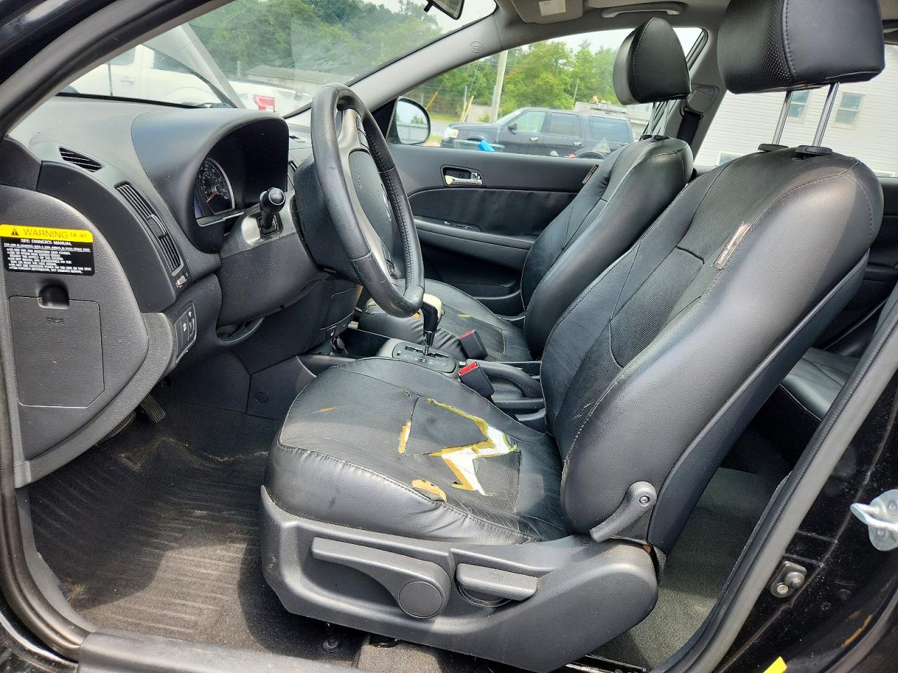 2011 Hyundai Elantra Touring Se Черный vin: KMHDC8AE8BU096615