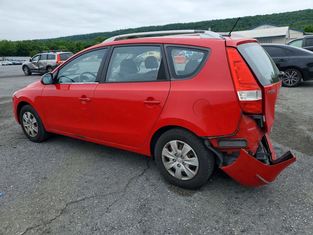 2011 Hyundai Elantra Touring Gls Red vin: KMHDC8AE8BU101182