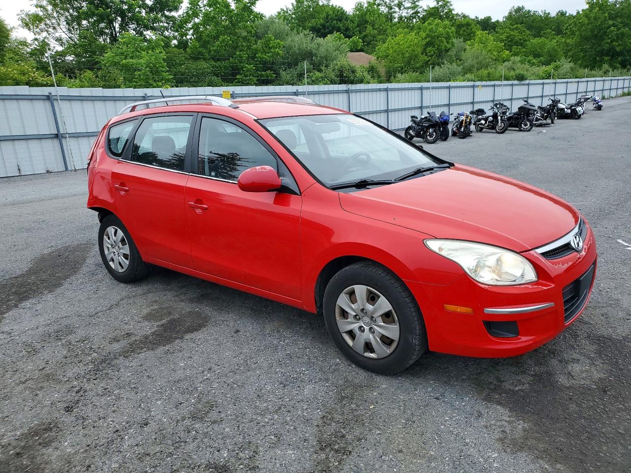 2011 Hyundai Elantra Touring Gls Red vin: KMHDC8AE8BU101182