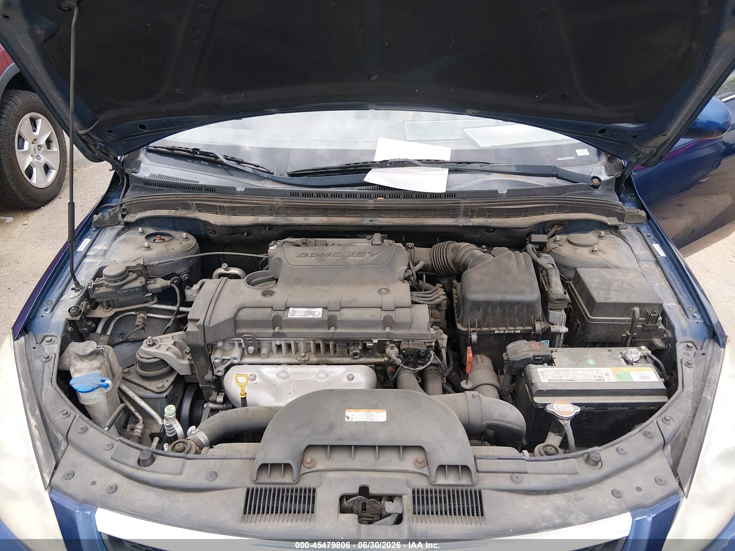 2011 Hyundai Elantra Touring Gls Blue vin: KMHDC8AE8BU102204