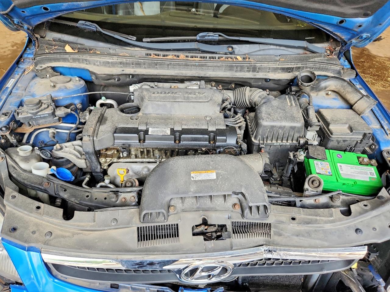2011 Hyundai Elantra Touring Se Blue vin: KMHDC8AE8BU113820