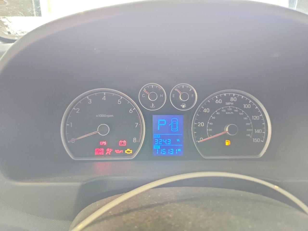2011 Hyundai Elantra Touring Se Blue vin: KMHDC8AE8BU113820