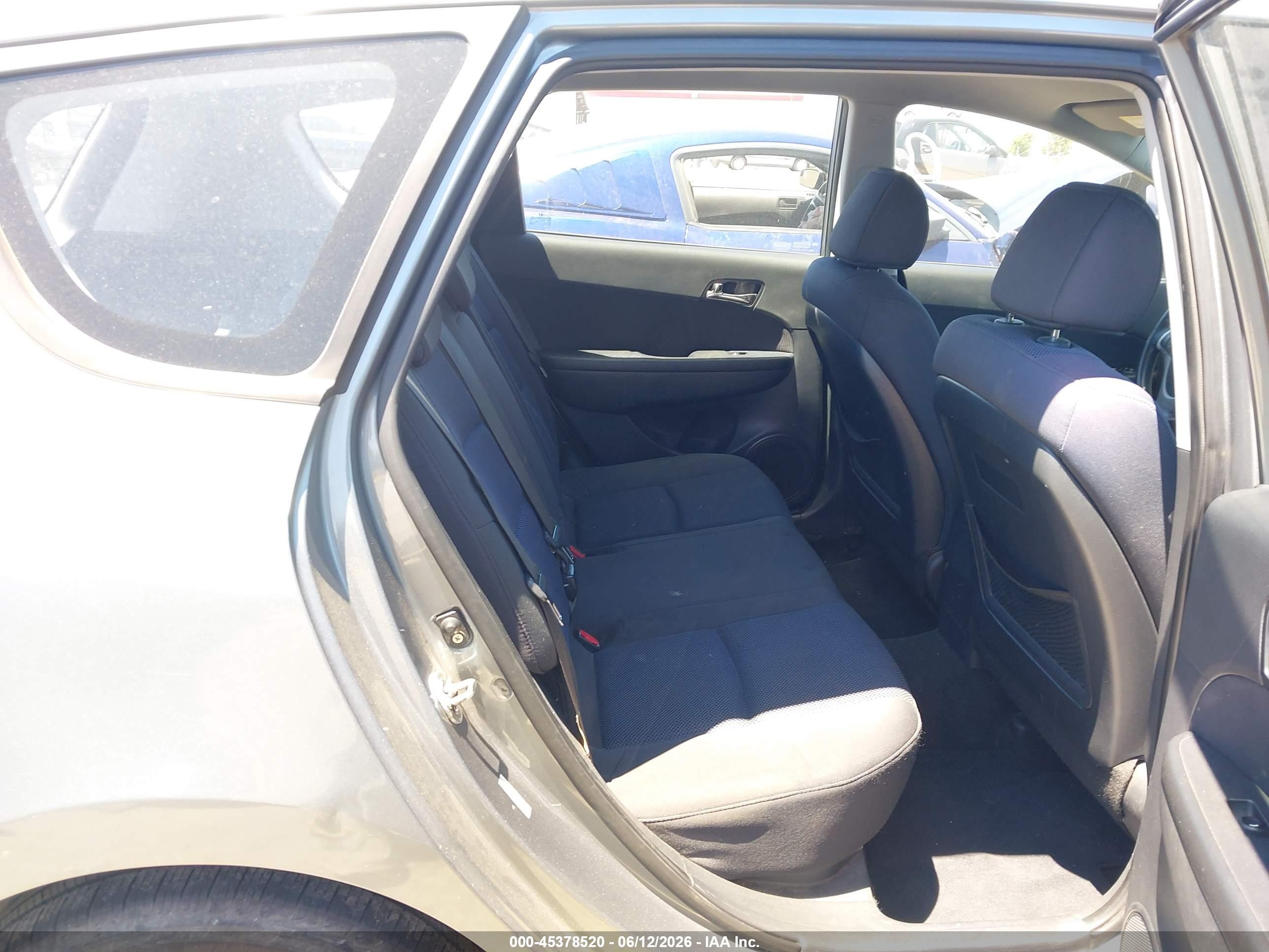 2010 Hyundai Elantra Touring Gls Gray vin: KMHDC8AE9AU083340