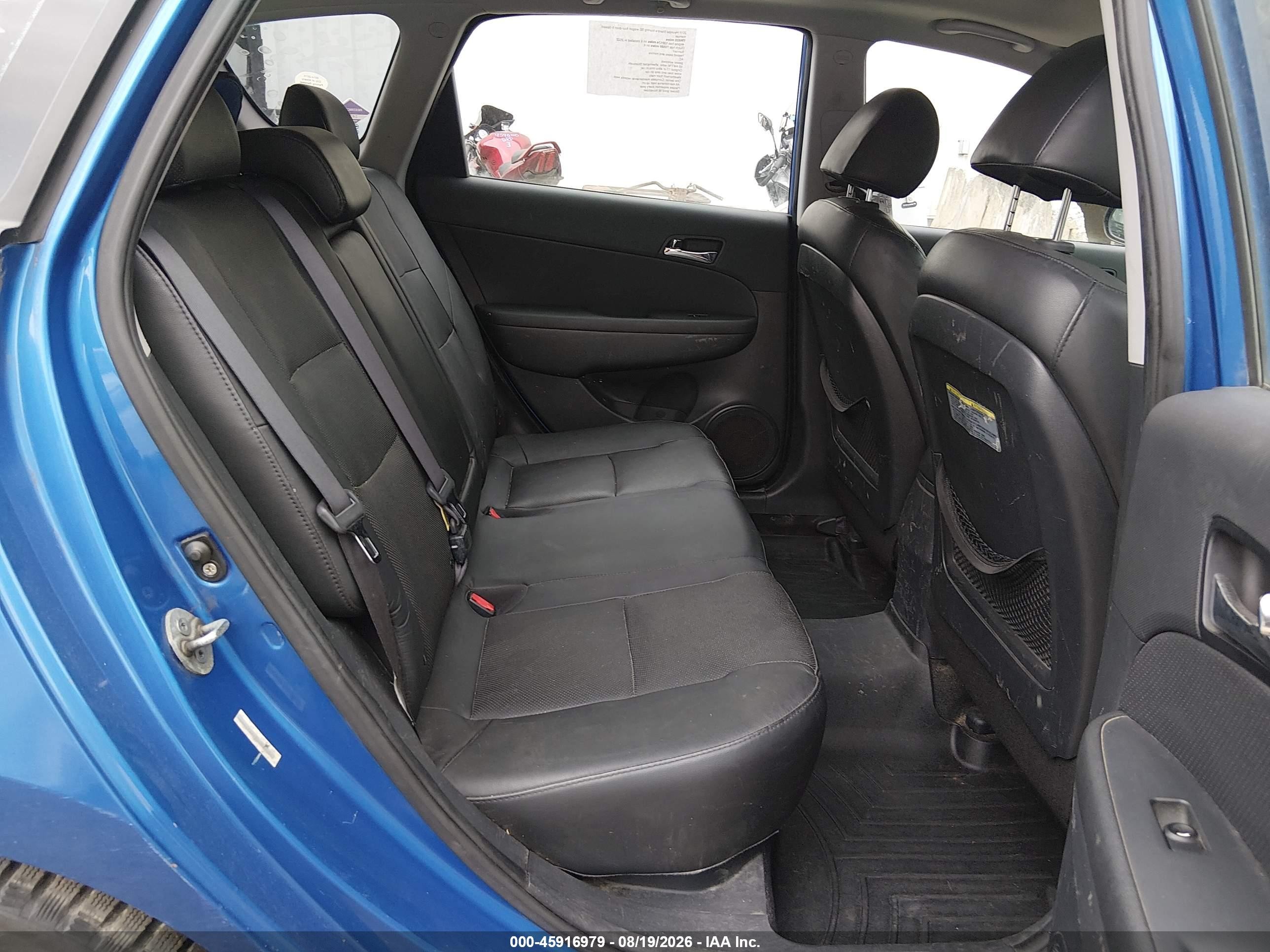 2011 Hyundai Elantra Touring Se Blue vin: KMHDC8AE9BU098051