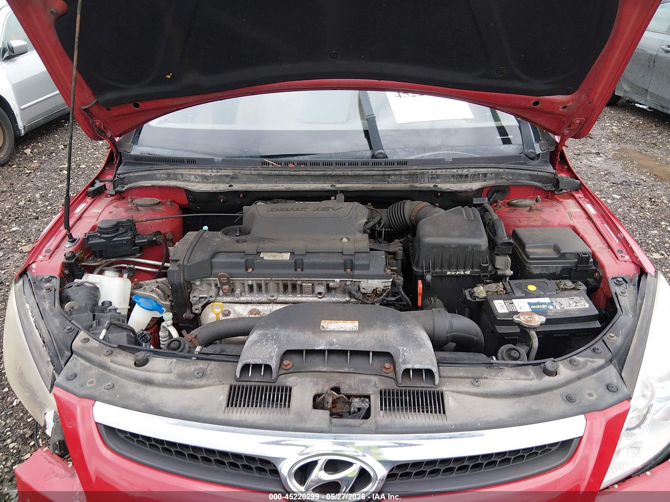 2012 Hyundai Elantra Touring Se Red vin: KMHDC8AE9CU143023