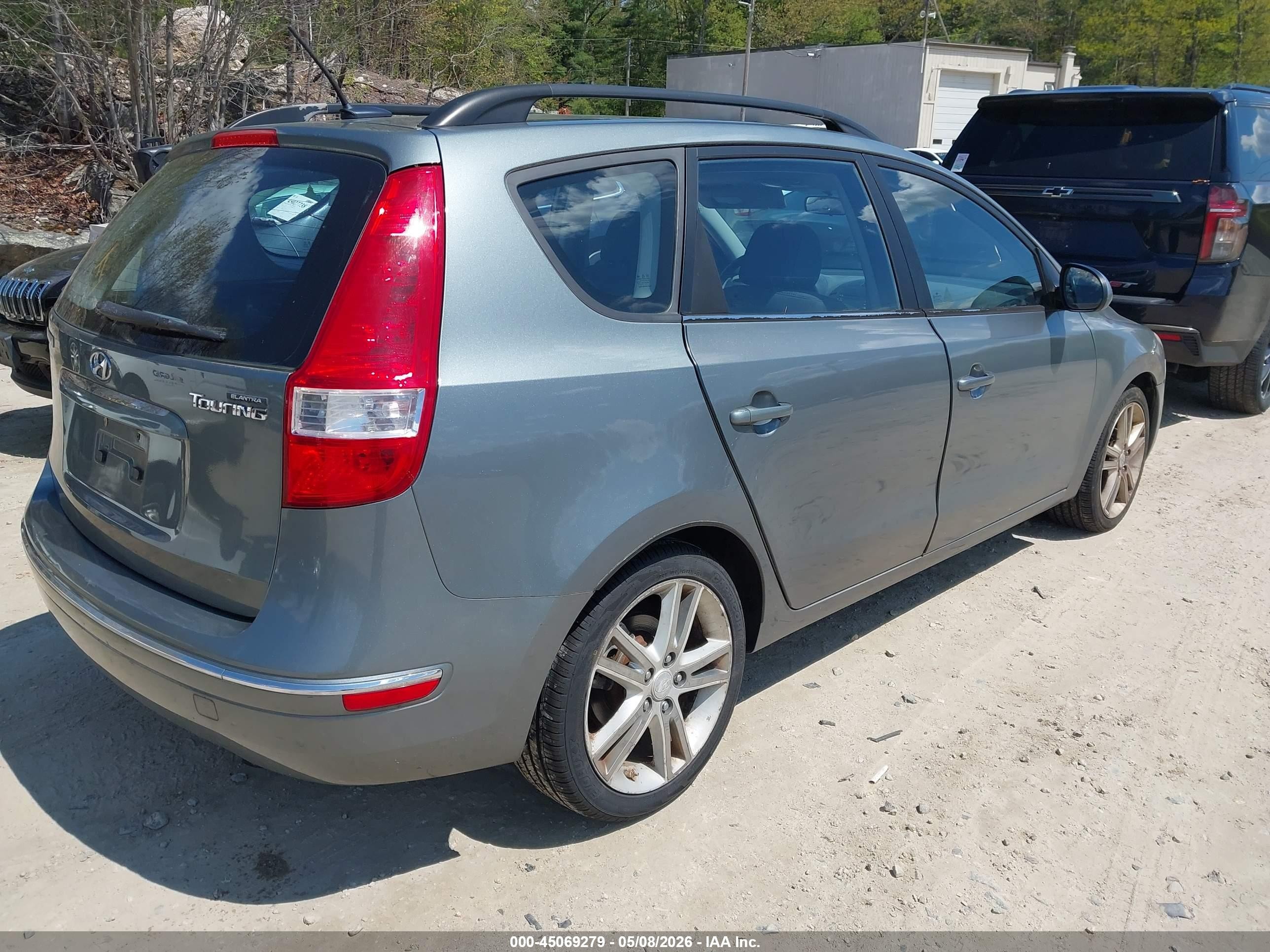 2010 Hyundai Elantra Touring Se Серый vin: KMHDC8AEXAU070242