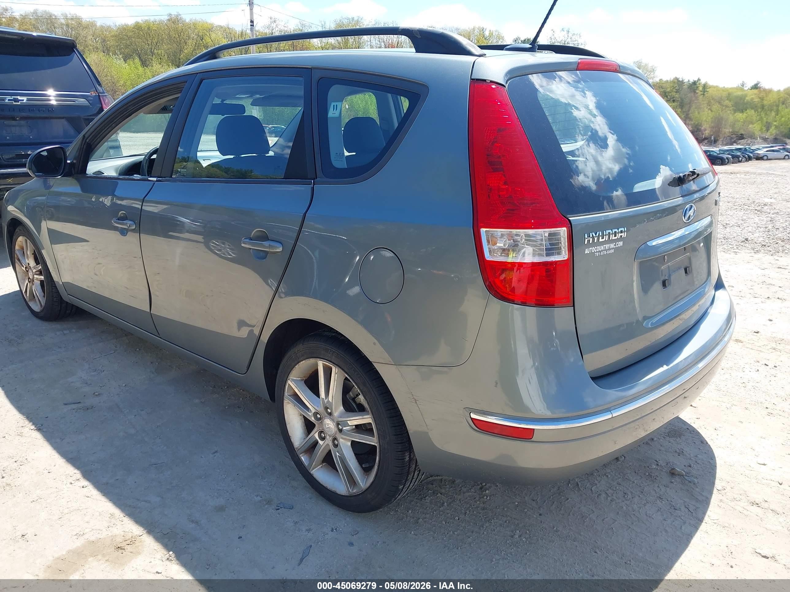 2010 Hyundai Elantra Touring Se Серый vin: KMHDC8AEXAU070242