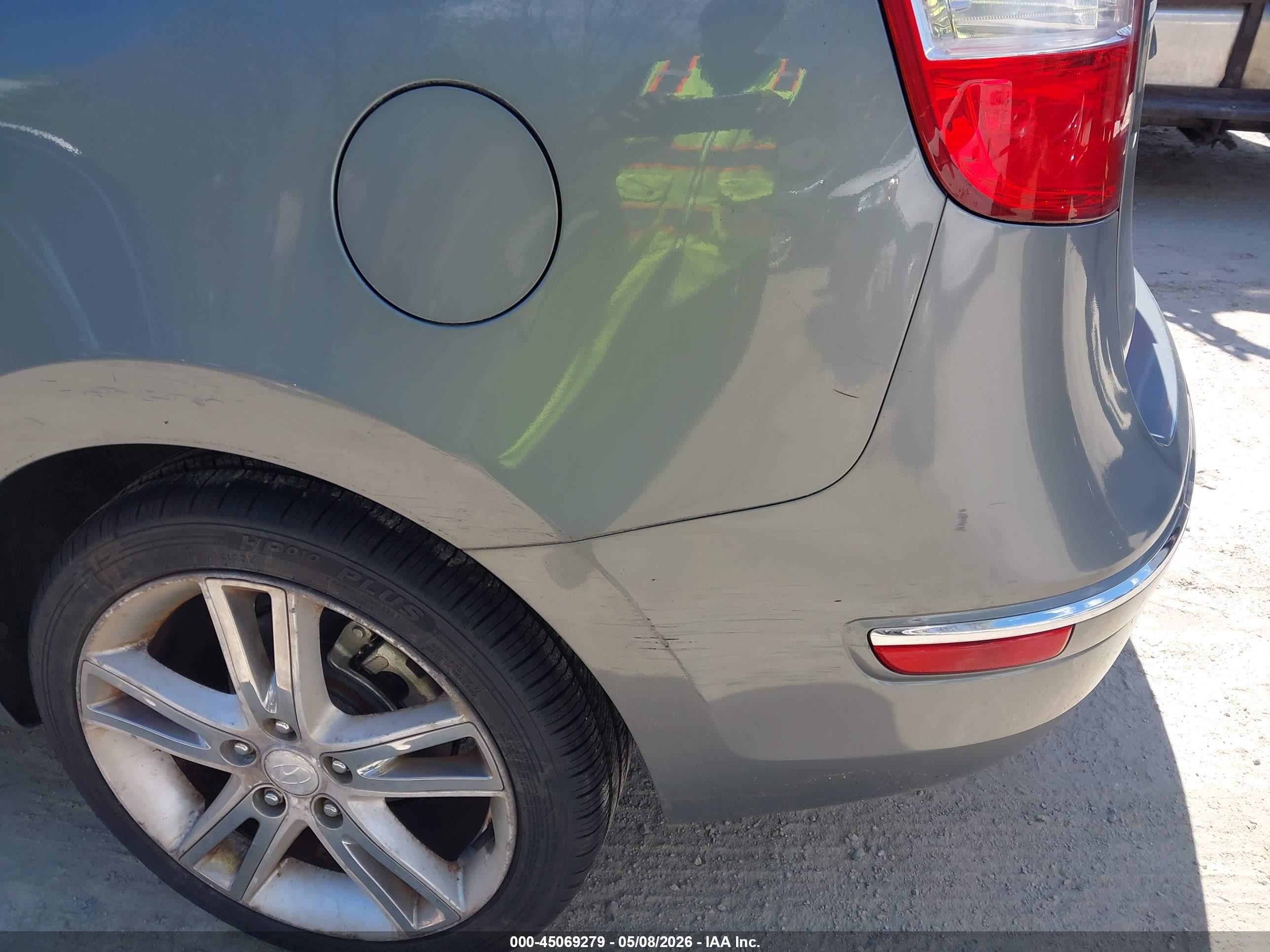 2010 Hyundai Elantra Touring Se Серый vin: KMHDC8AEXAU070242