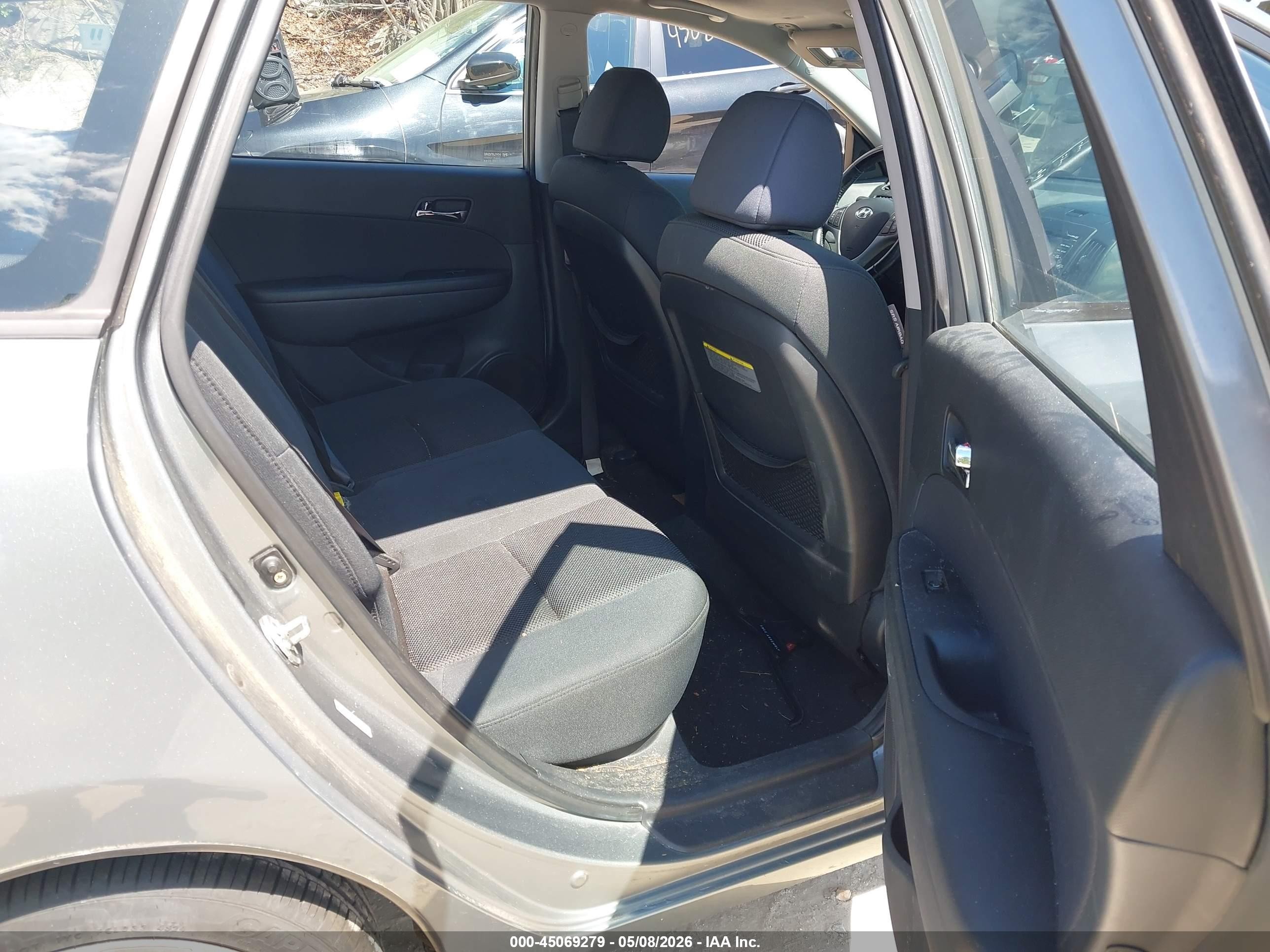 2010 Hyundai Elantra Touring Se Серый vin: KMHDC8AEXAU070242
