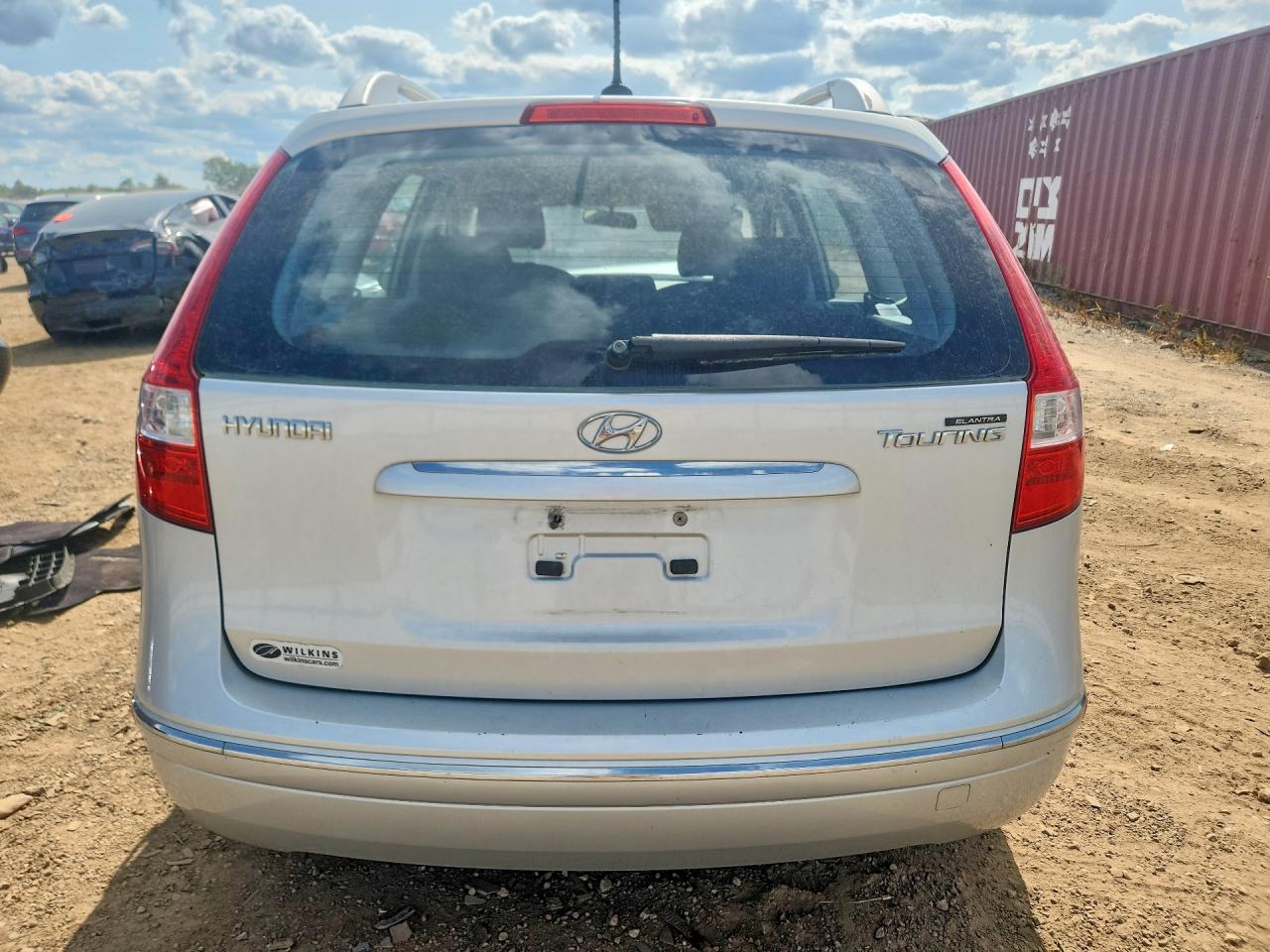 2011 Hyundai Elantra Touring Gls Silver vin: KMHDC8AEXBU093120