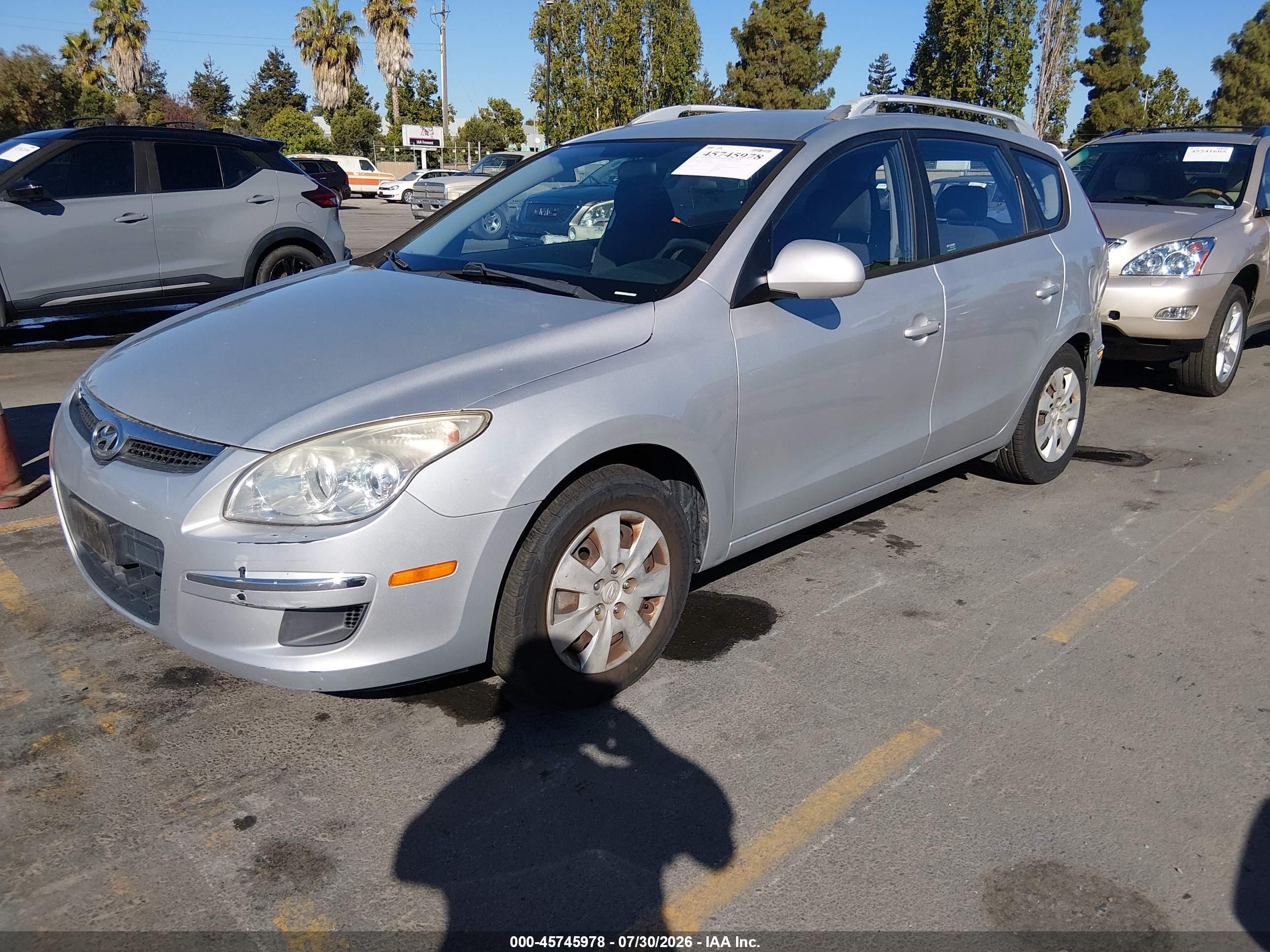 2011 Hyundai Elantra Touring Gls Серебряный vin: KMHDC8AEXBU113902