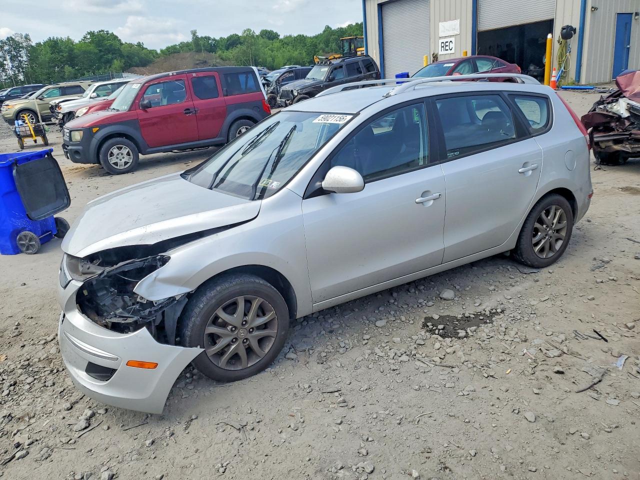 2012 Hyundai Elantra Touring Gls Silver vin: KMHDC8AEXCU155794