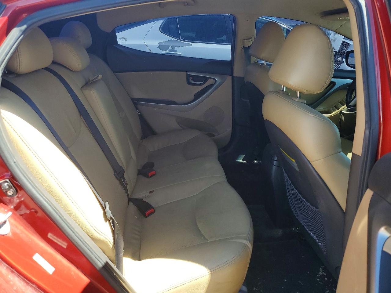 2011 Hyundai Elantra Gls Red vin: KMHDH4AE0BU090916