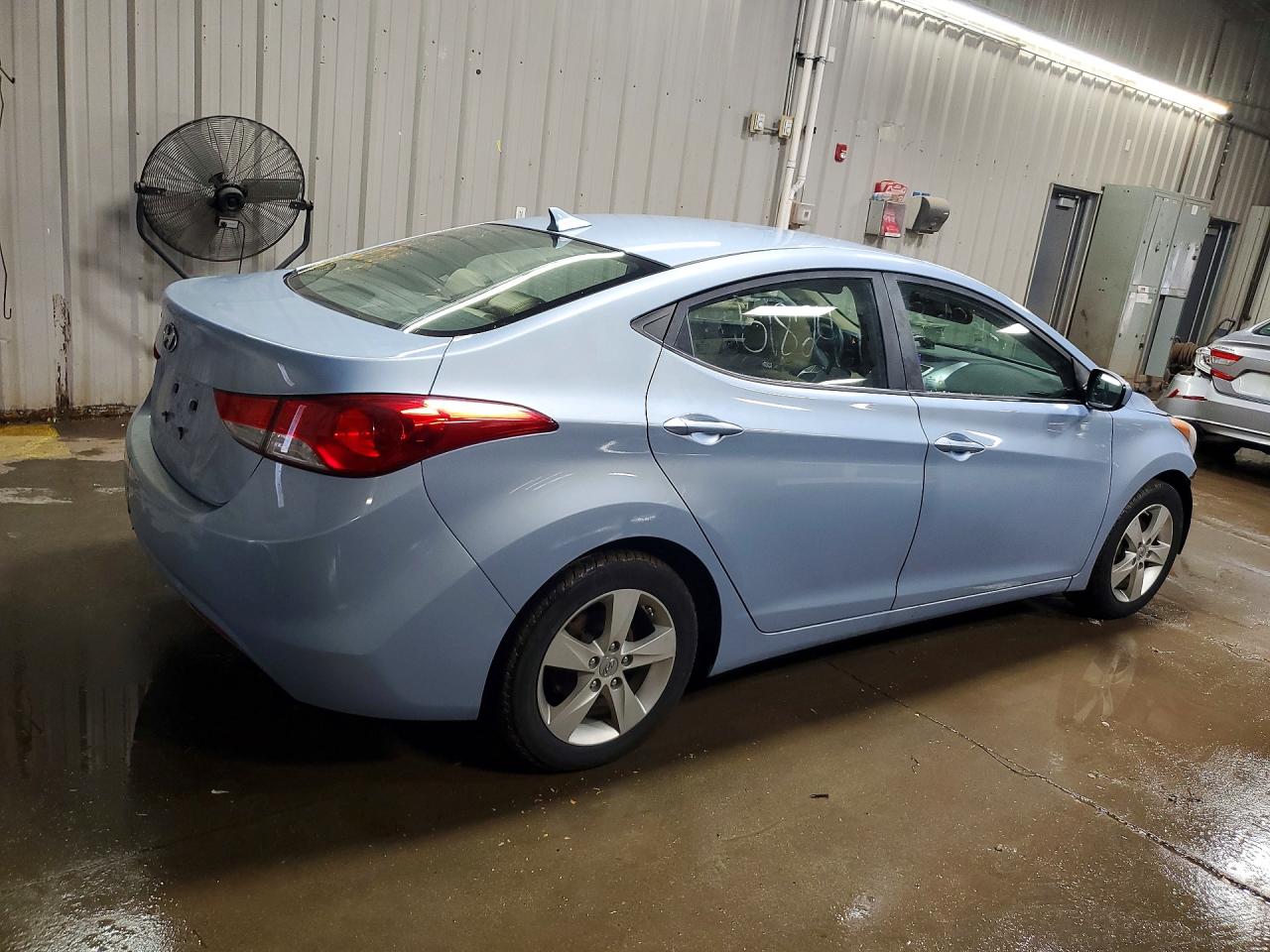 2011 Hyundai Elantra Gls Синий vin: KMHDH4AE0BU099423