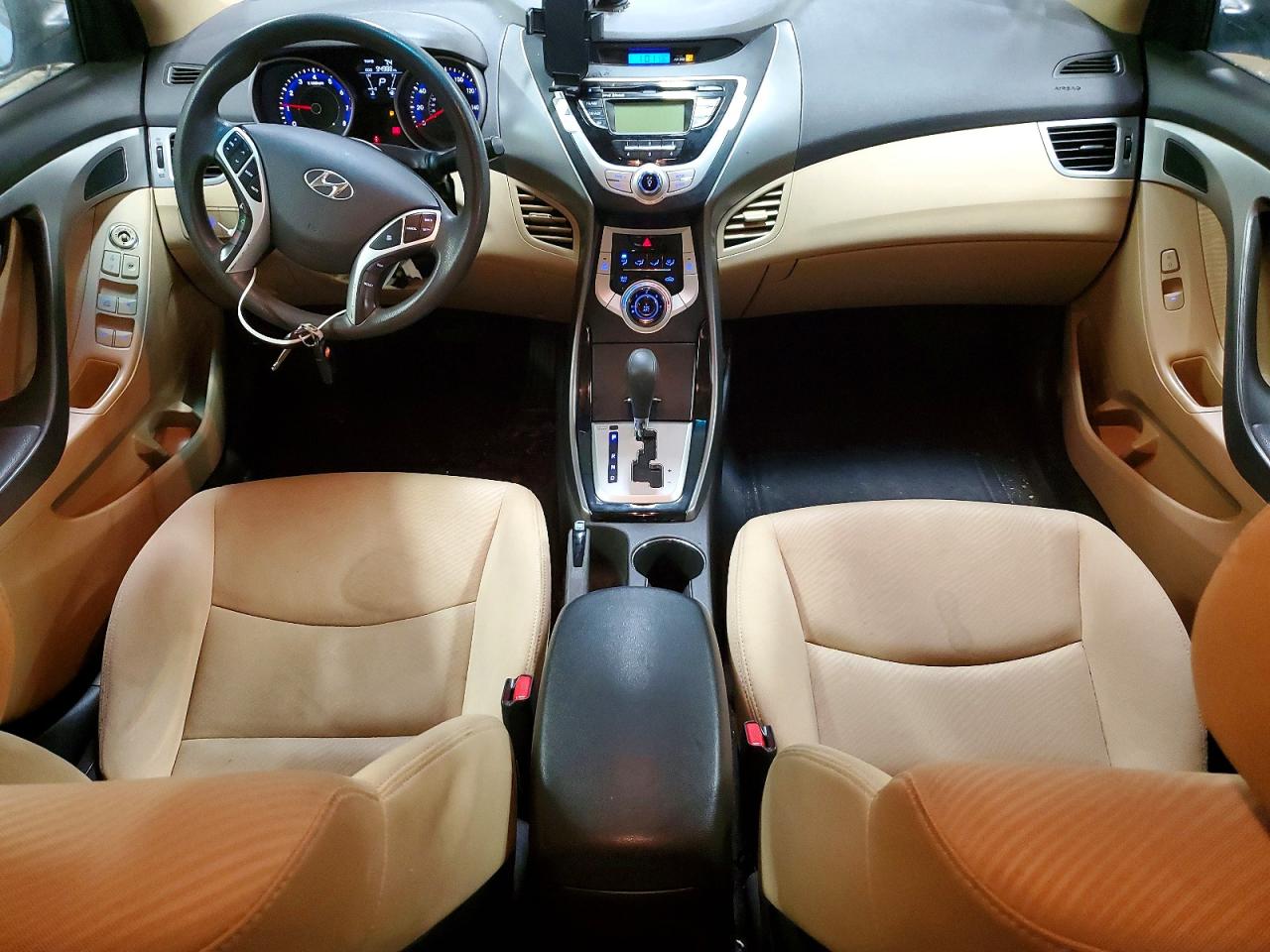 2011 Hyundai Elantra Gls Синий vin: KMHDH4AE0BU099423