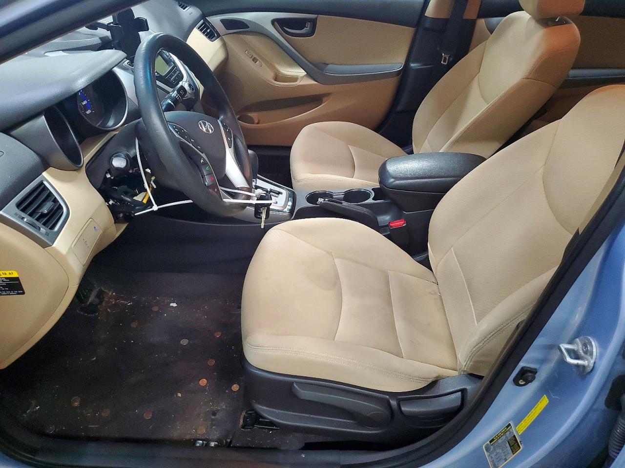 2011 Hyundai Elantra Gls Синий vin: KMHDH4AE0BU099423