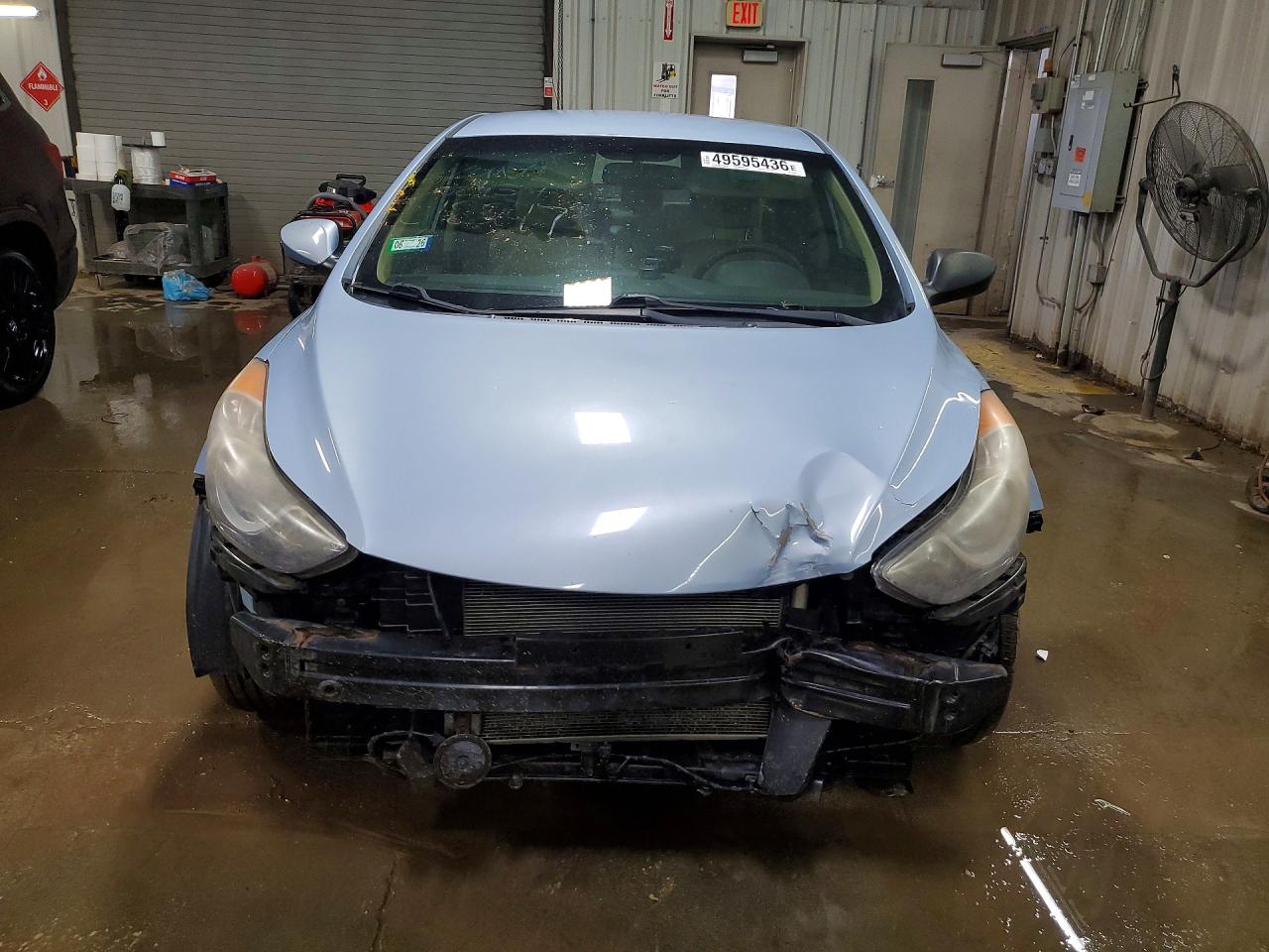 2011 Hyundai Elantra Gls Синий vin: KMHDH4AE0BU099423