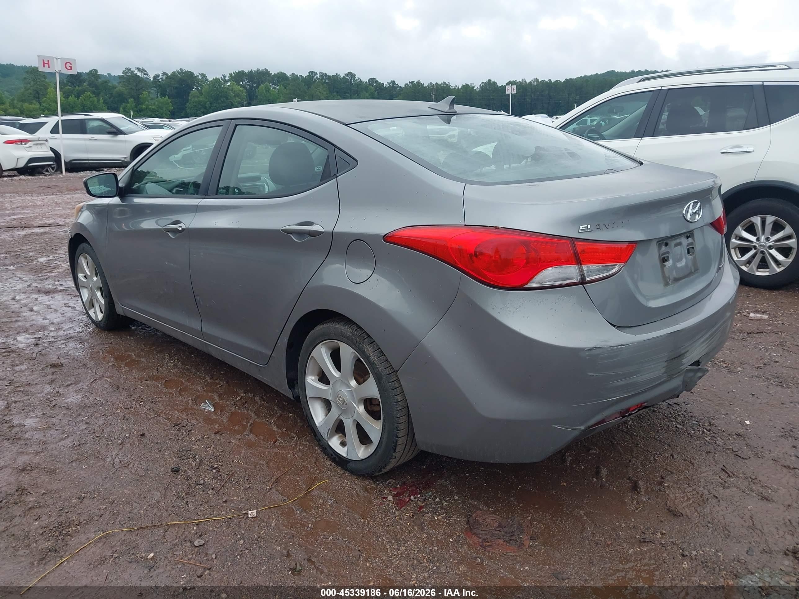 2011 Hyundai Elantra Limited (ulsan Plant) Silver vin: KMHDH4AE0BU101221