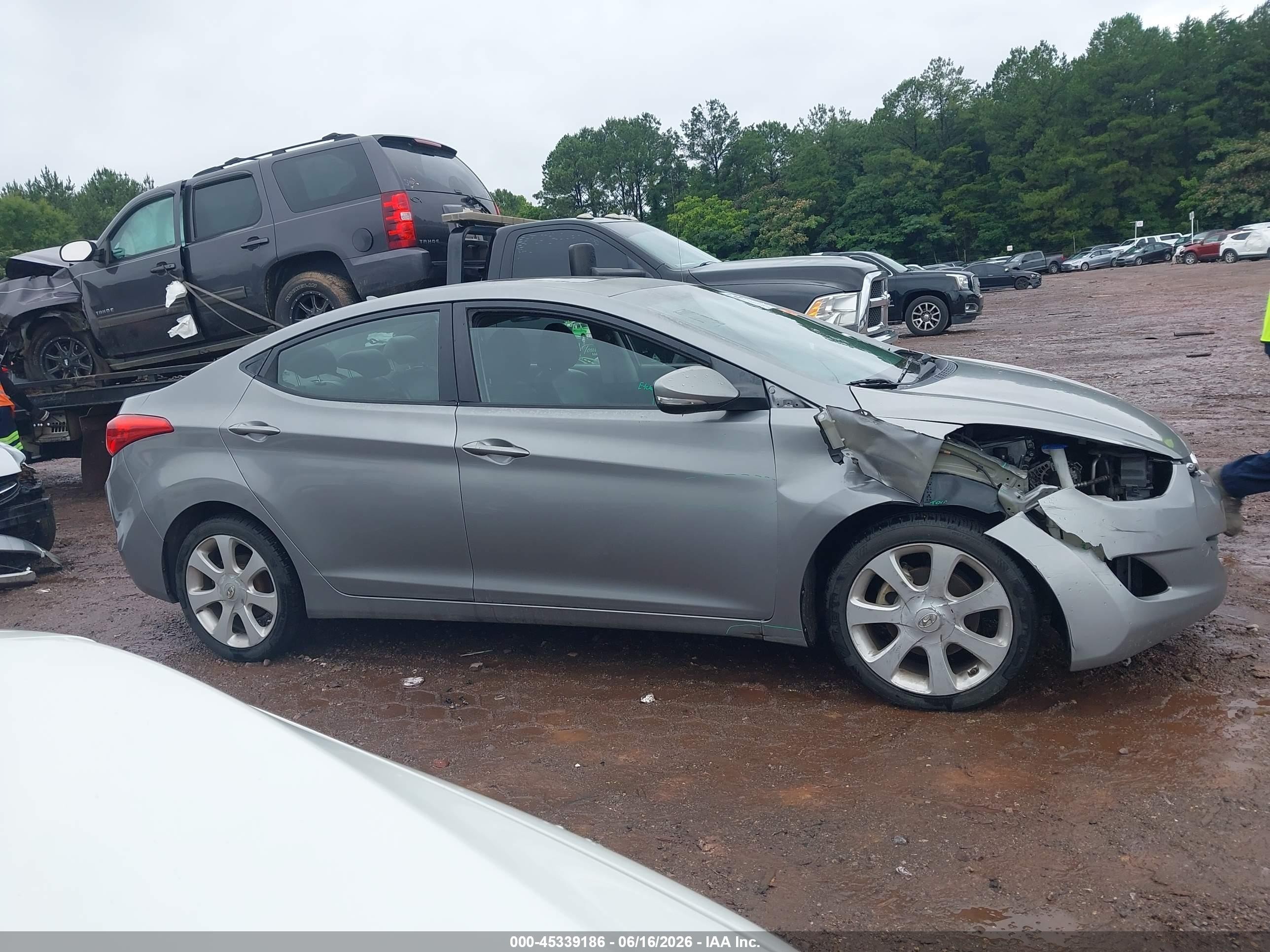 2011 Hyundai Elantra Limited (ulsan Plant) Silver vin: KMHDH4AE0BU101221