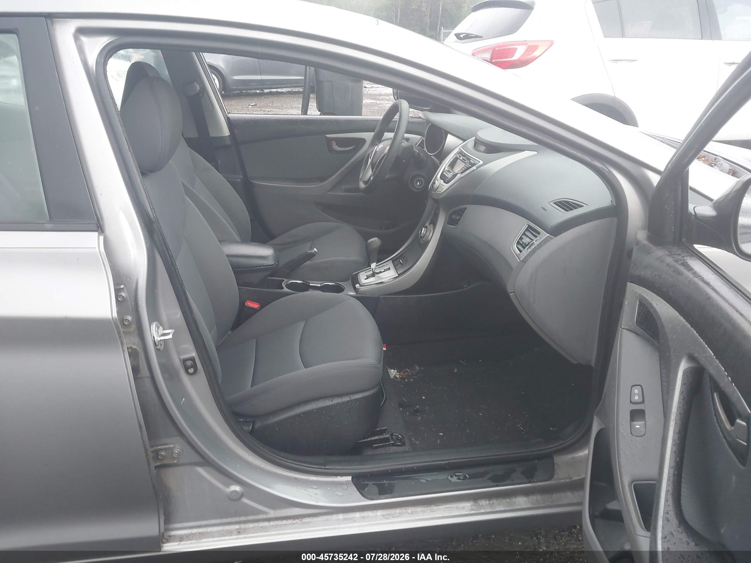2011 Hyundai Elantra Gls (ulsan Plant) Silver vin: KMHDH4AE0BU107603