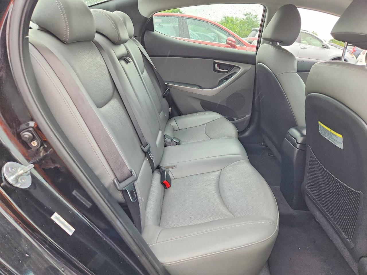 2011 Hyundai Elantra Limited Black vin: KMHDH4AE0BU117032