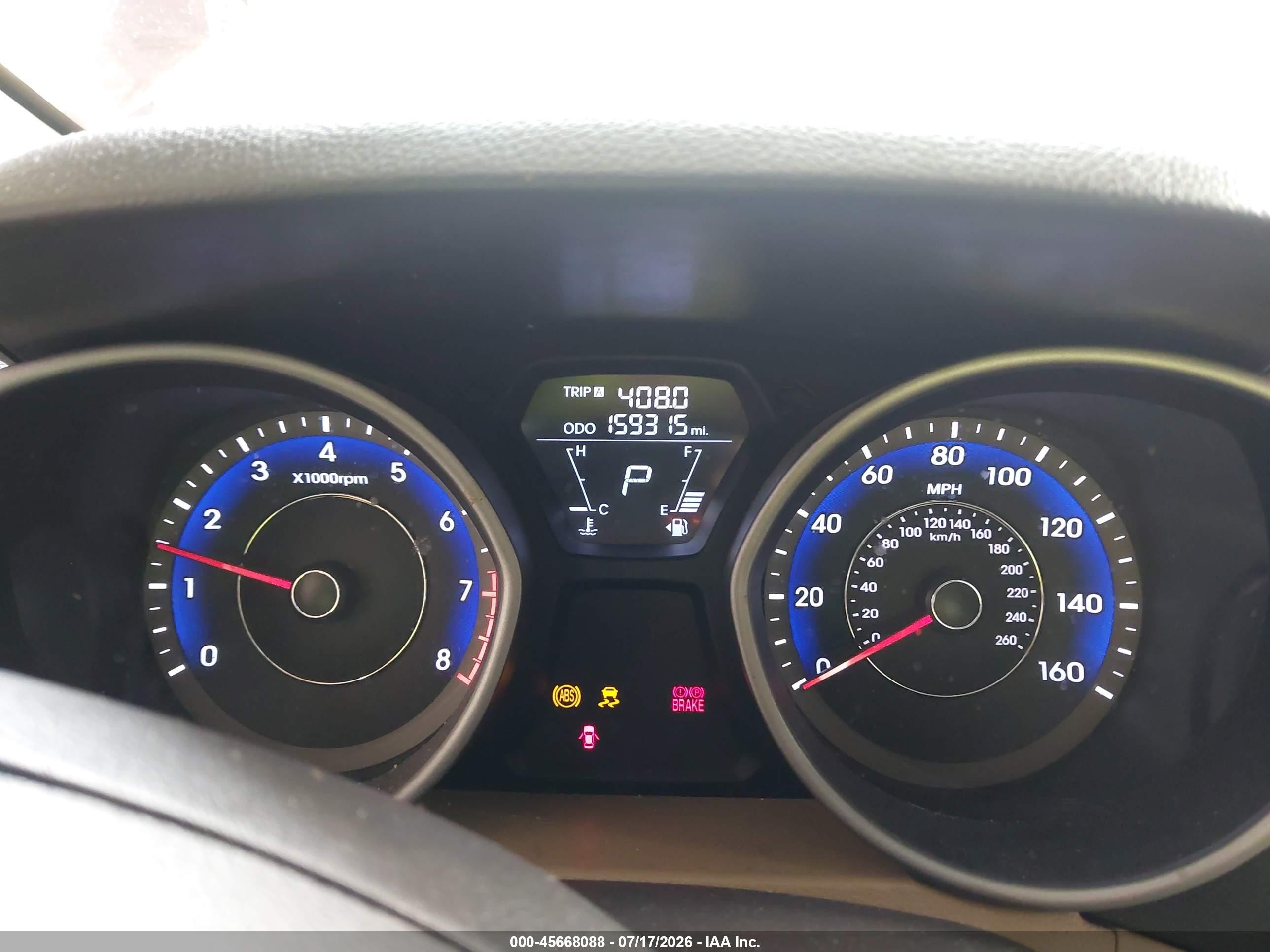 2011 Hyundai Elantra Gls (ulsan Plant) Красный vin: KMHDH4AE0BU117077