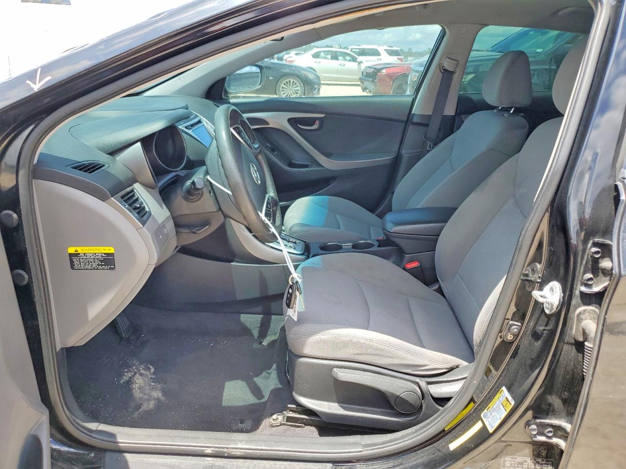2011 Hyundai Elantra Gls Black vin: KMHDH4AE0BU124031