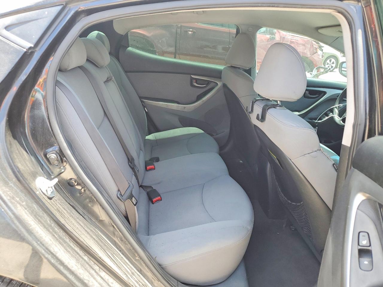 2011 Hyundai Elantra Gls Black vin: KMHDH4AE0BU124031