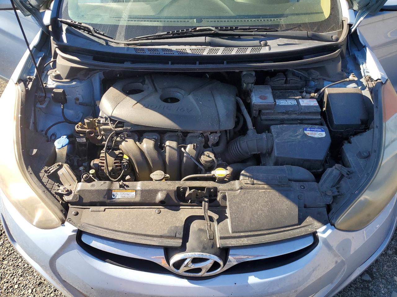 2011 Hyundai Elentra Blue vin: KMHDH4AE0BU128810