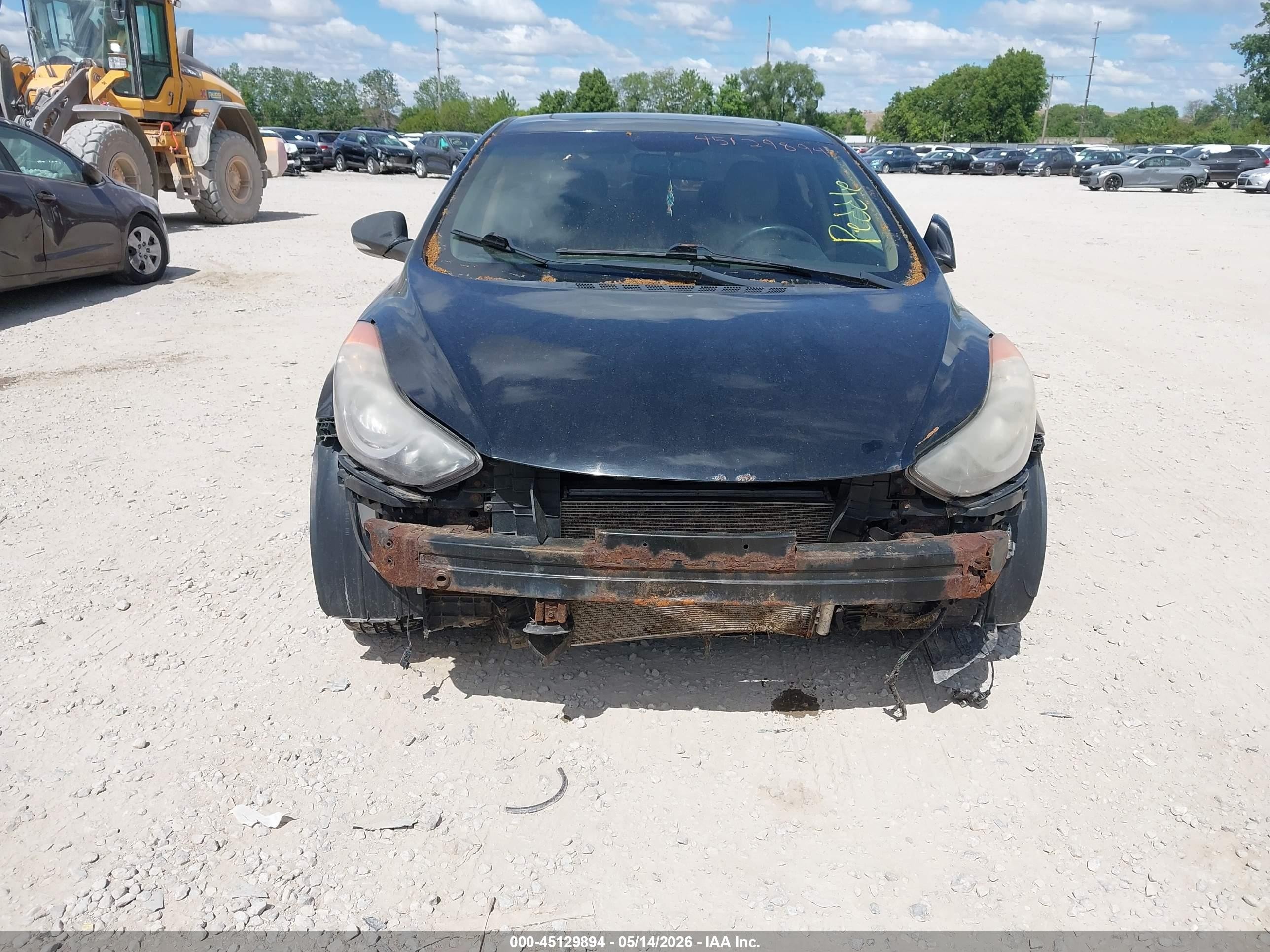 2011 Hyundai Elantra Limited (ulsan Plant) Black vin: KMHDH4AE0BU138804