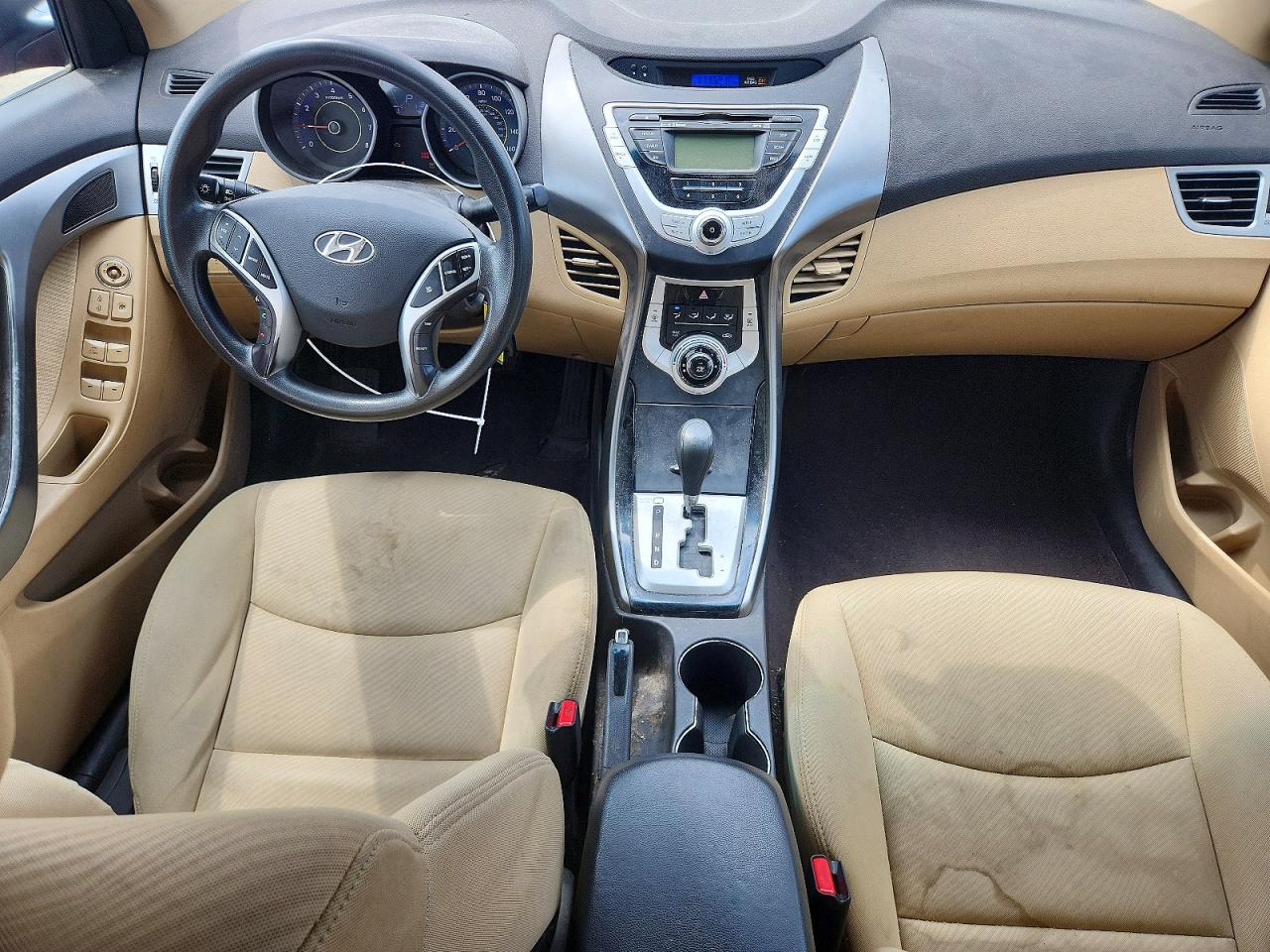 2011 Hyundai Elantra Gls Красный vin: KMHDH4AE0BU141766