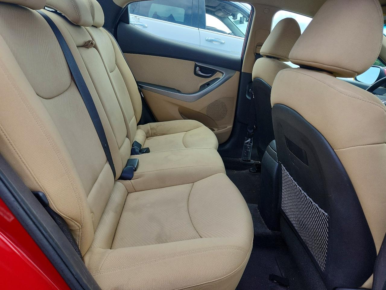 2011 Hyundai Elantra Gls Красный vin: KMHDH4AE0BU141766