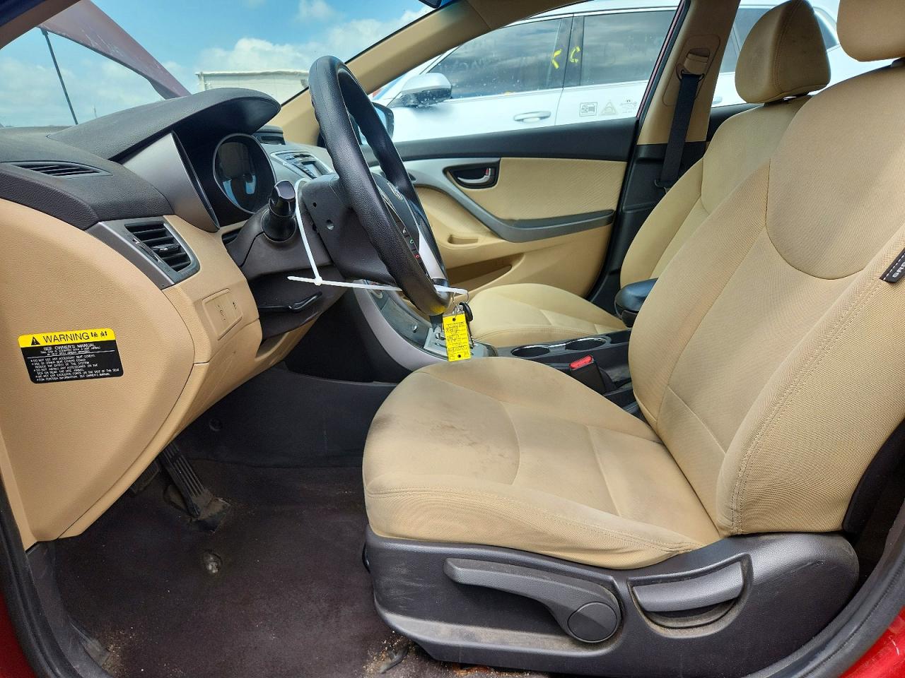 2011 Hyundai Elantra Gls Красный vin: KMHDH4AE0BU141766