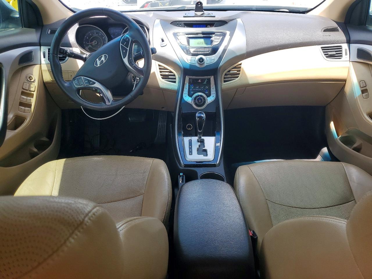 2011 Hyundai Elantra Limited Blue vin: KMHDH4AE0BU143520