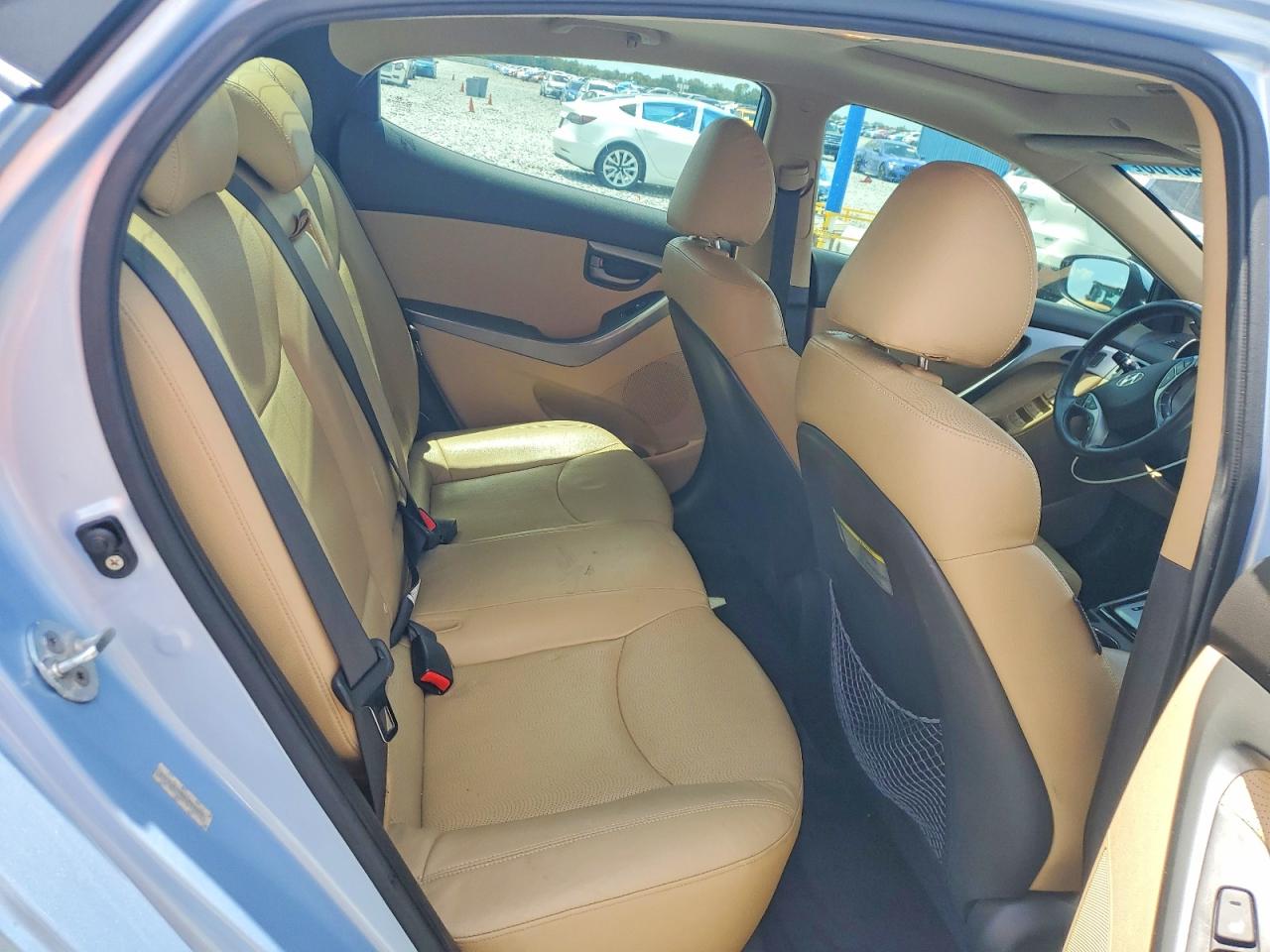 2011 Hyundai Elantra Limited Blue vin: KMHDH4AE0BU143520