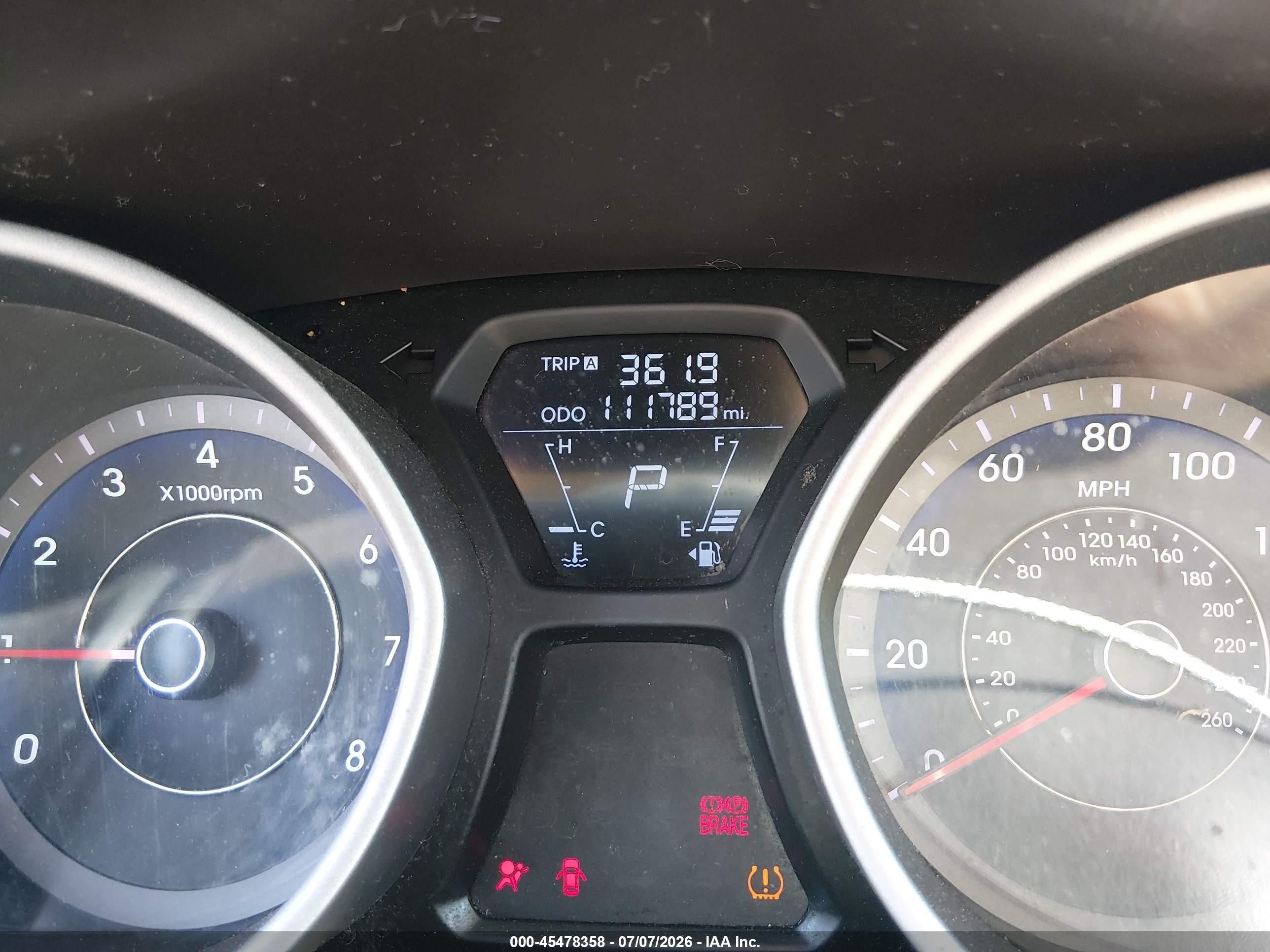 2011 Hyundai Elantra Gls (ulsan Plant) Красный vin: KMHDH4AE0BU150676