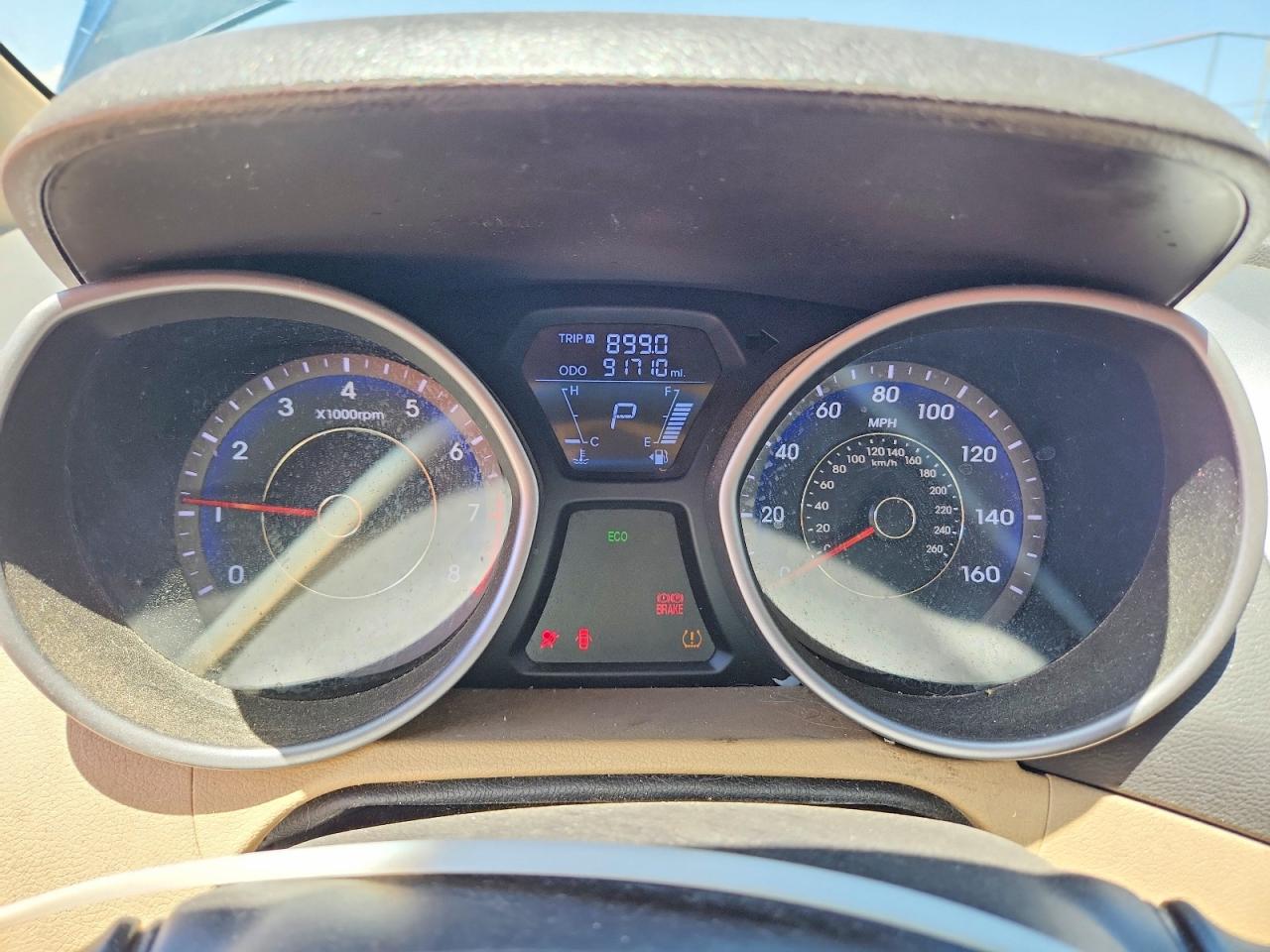 2012 Hyundai Elantra Gls Black vin: KMHDH4AE0CU191245