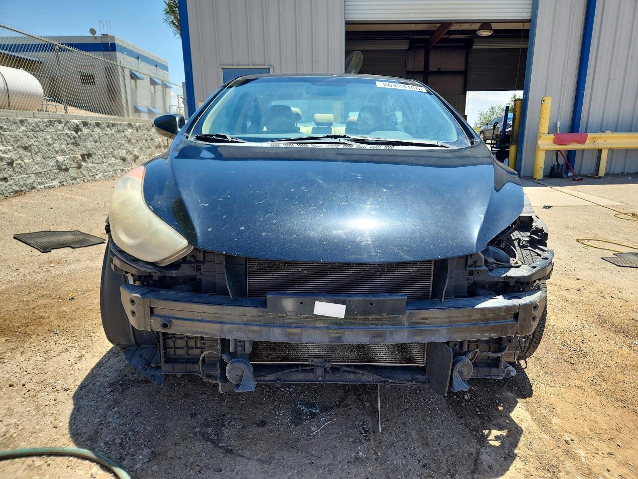 2012 Hyundai Elantra Gls Black vin: KMHDH4AE0CU191245