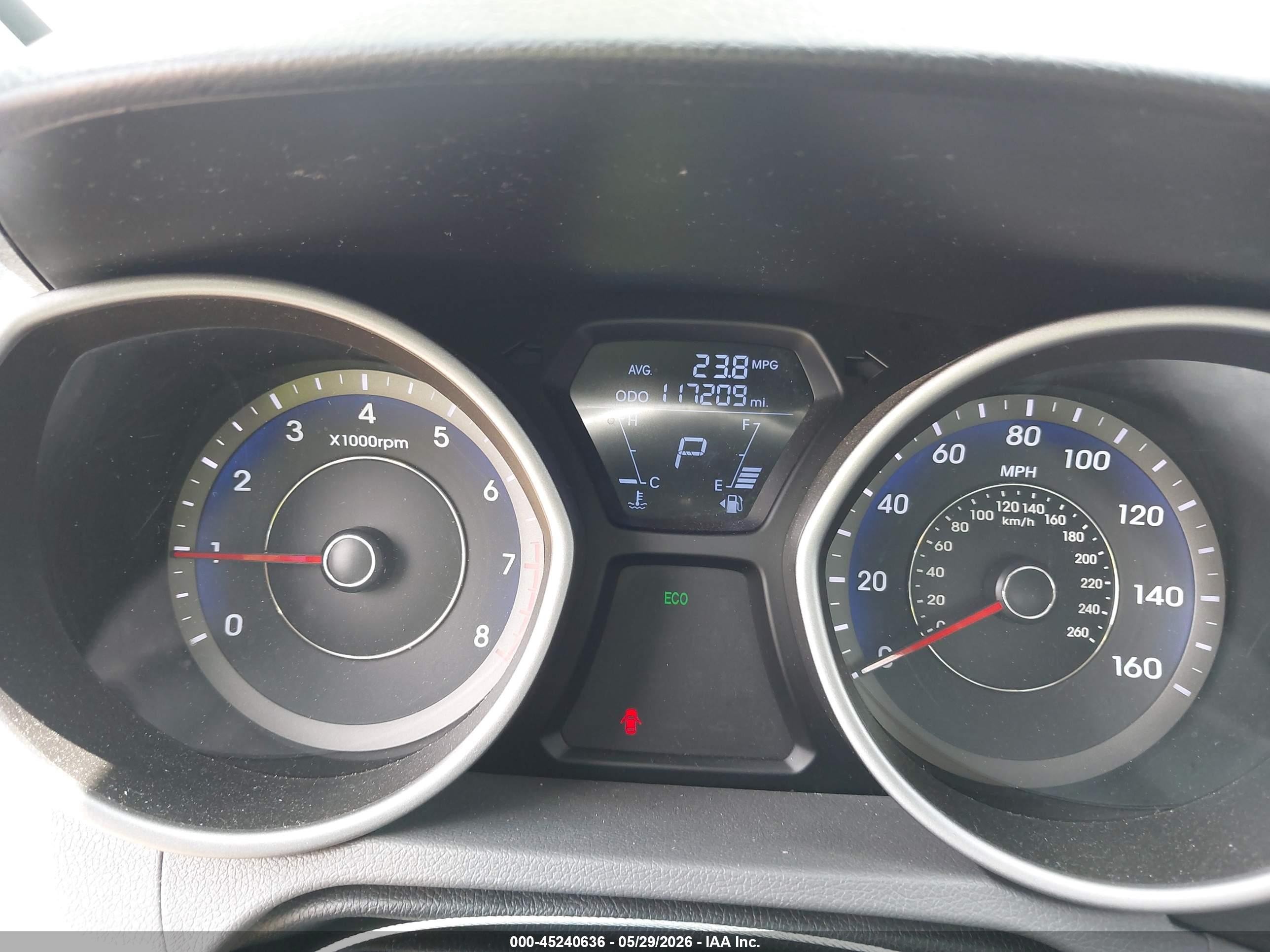 2012 Hyundai Elantra Limited (ulsan Plant) Gray vin: KMHDH4AE0CU272858