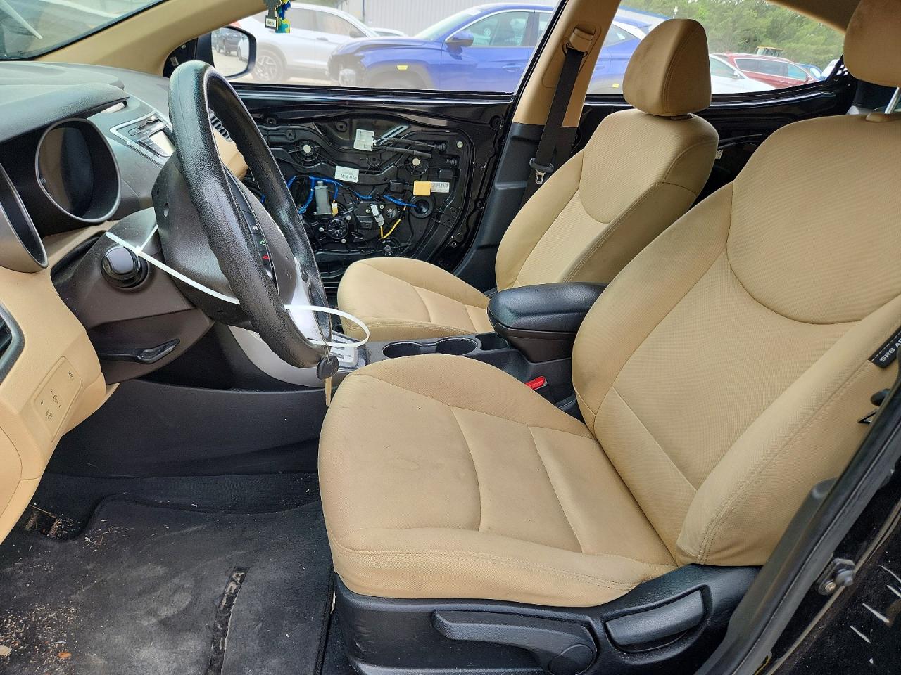 2012 Hyundai Elantra Gls Black vin: KMHDH4AE0CU305339
