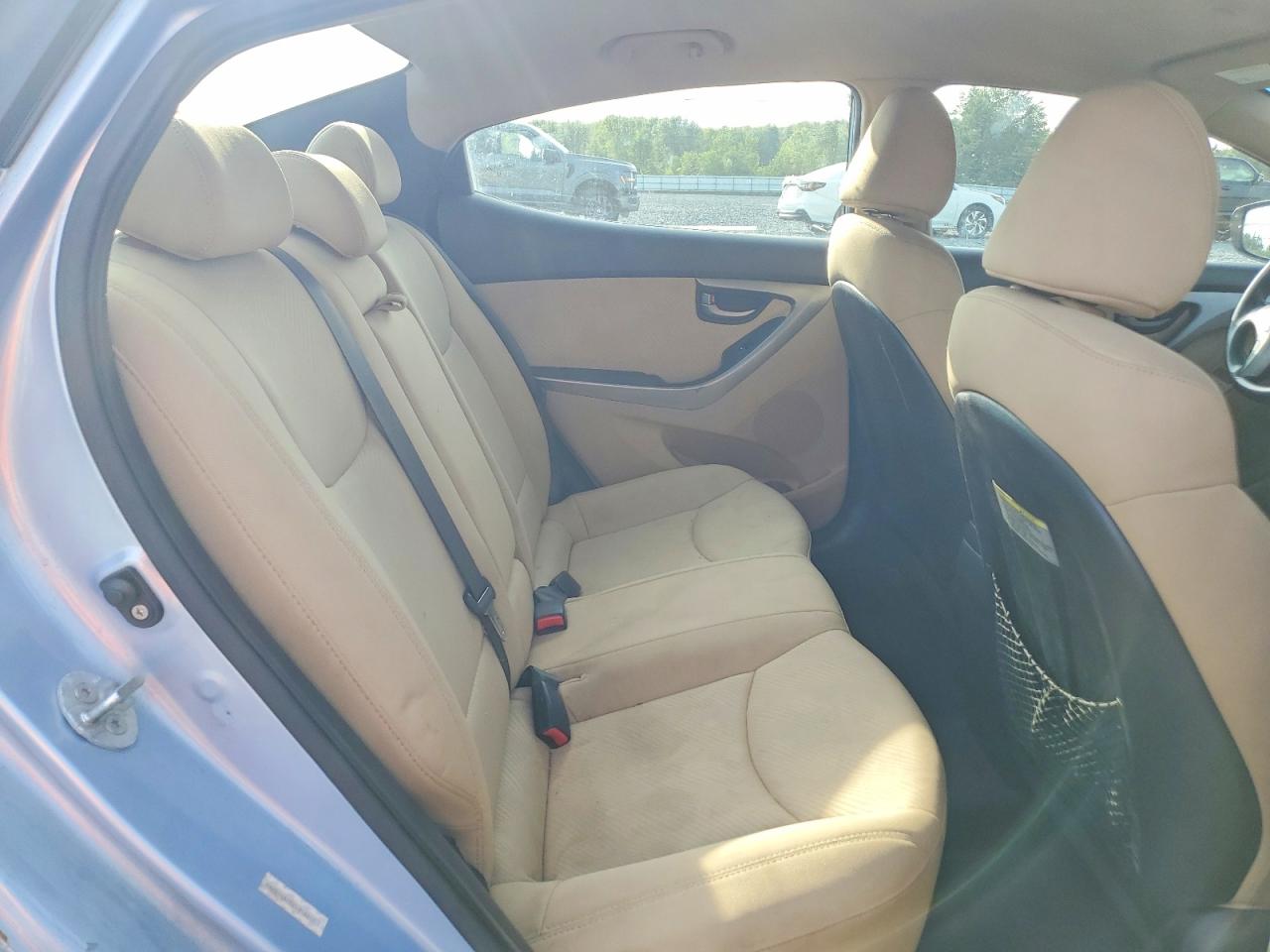 2012 Hyundai Elantra Gls Blue vin: KMHDH4AE0CU318852