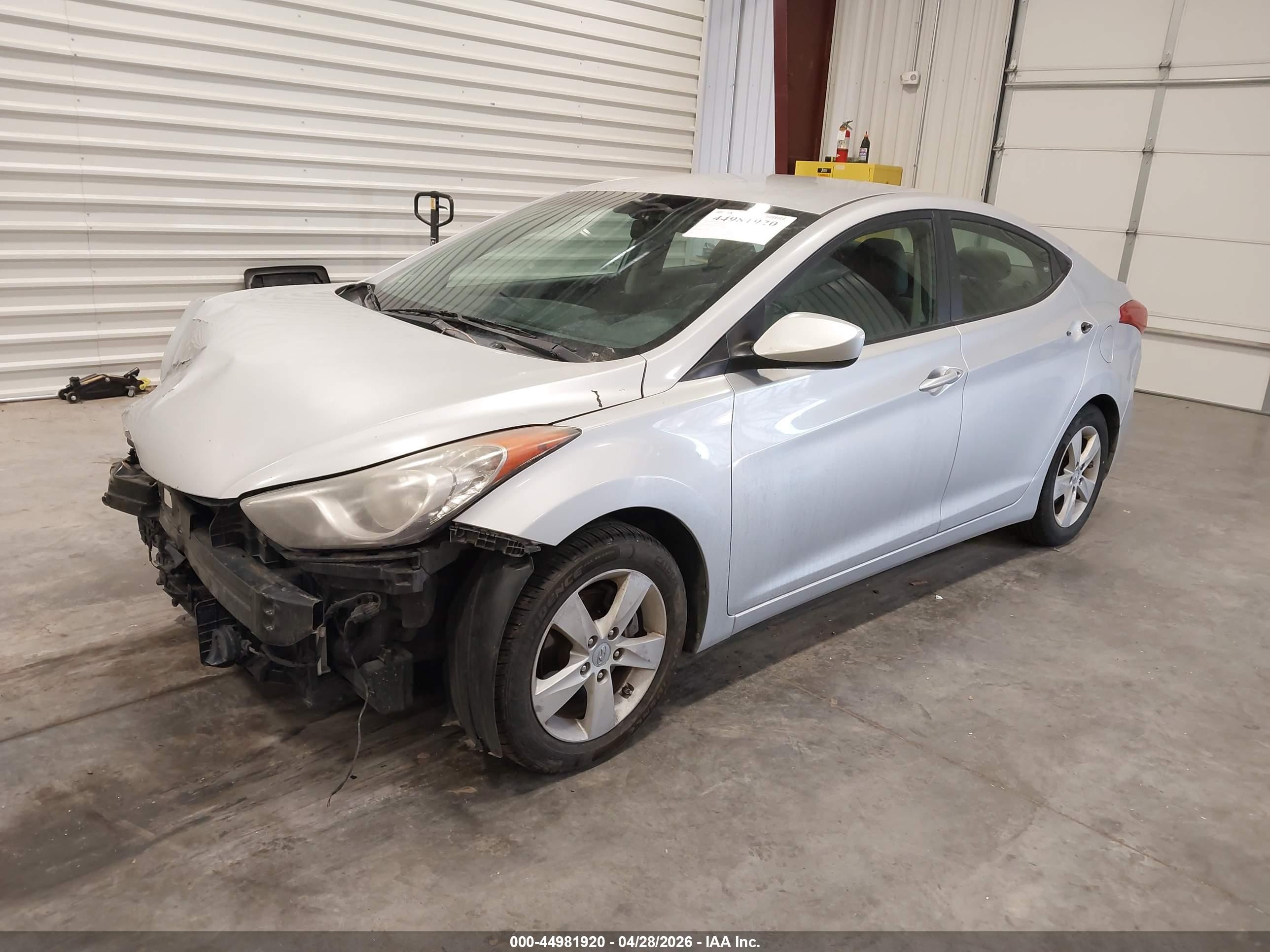 2012 Hyundai Elantra Gls (ulsan Plant) Silver vin: KMHDH4AE0CU375584