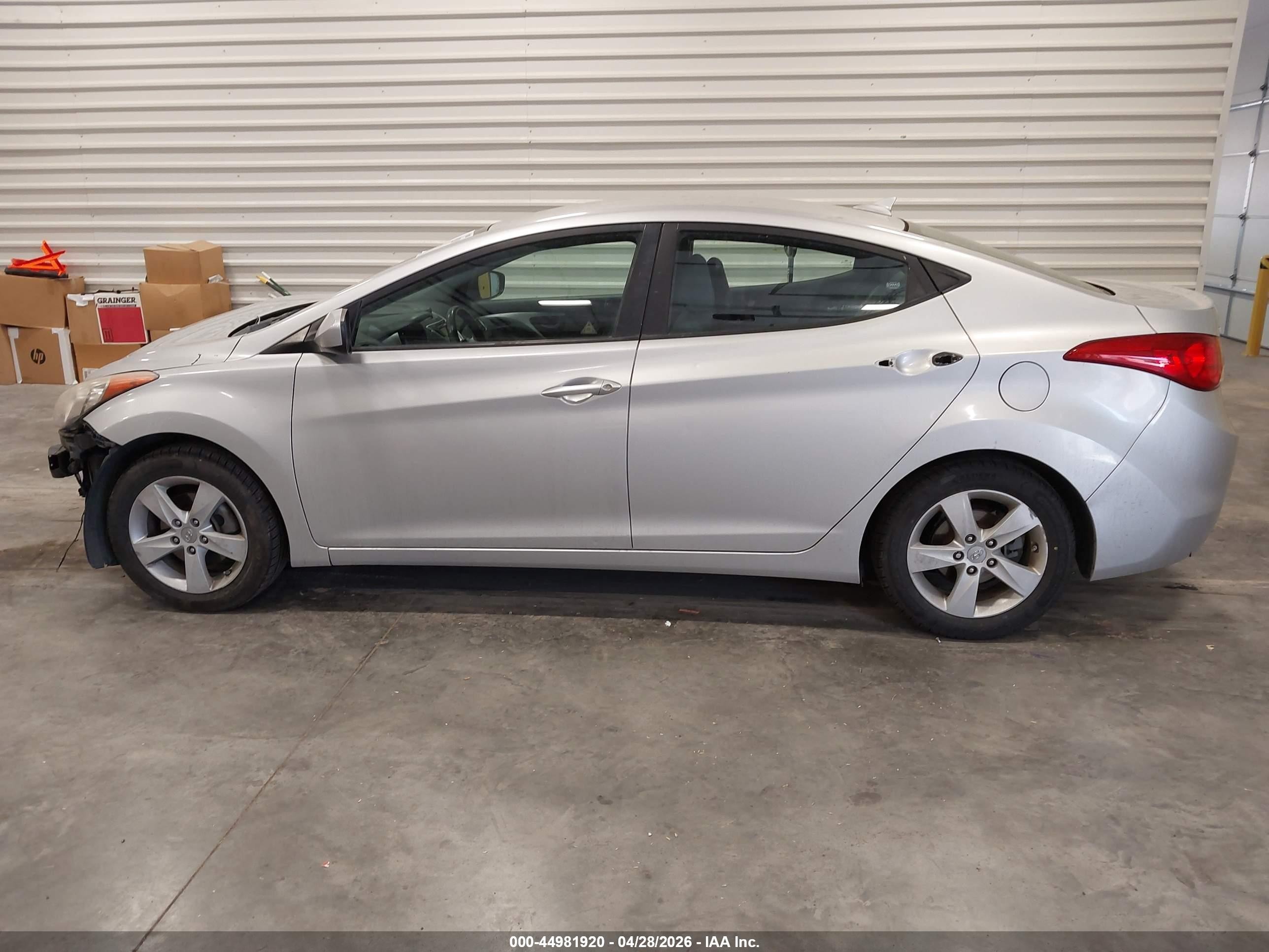 2012 Hyundai Elantra Gls (ulsan Plant) Silver vin: KMHDH4AE0CU375584