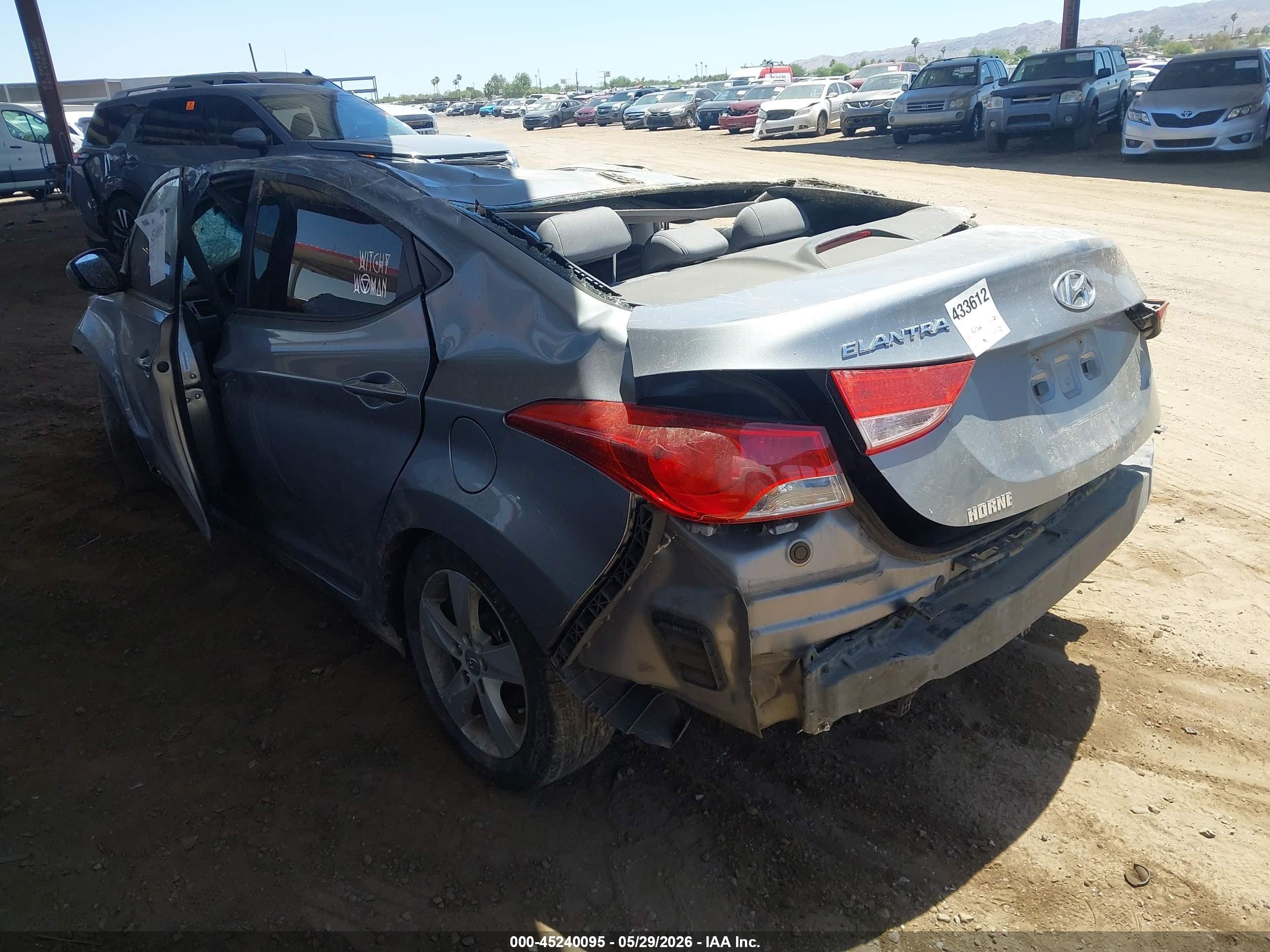2012 Hyundai Elantra Gls (ulsan Plant) Silver vin: KMHDH4AE0CU391350