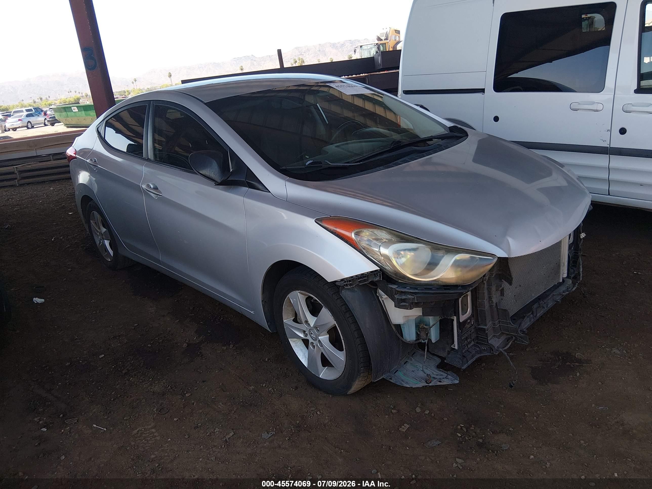 2012 Hyundai Elantra Gls (ulsan Plant) Silver vin: KMHDH4AE0CU410236